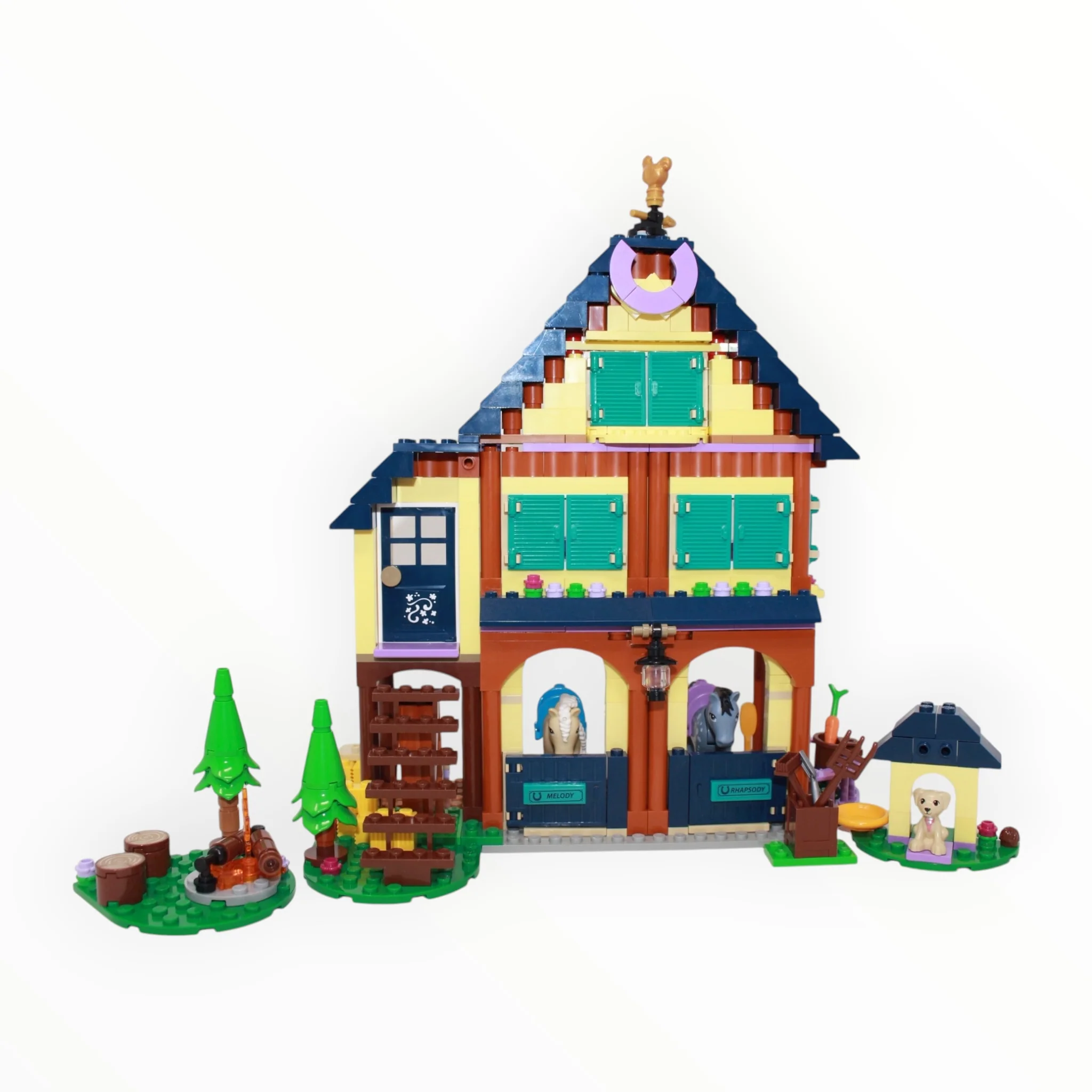 Used Set 41683 Friends Forest Horseback Riding Center - Image 2