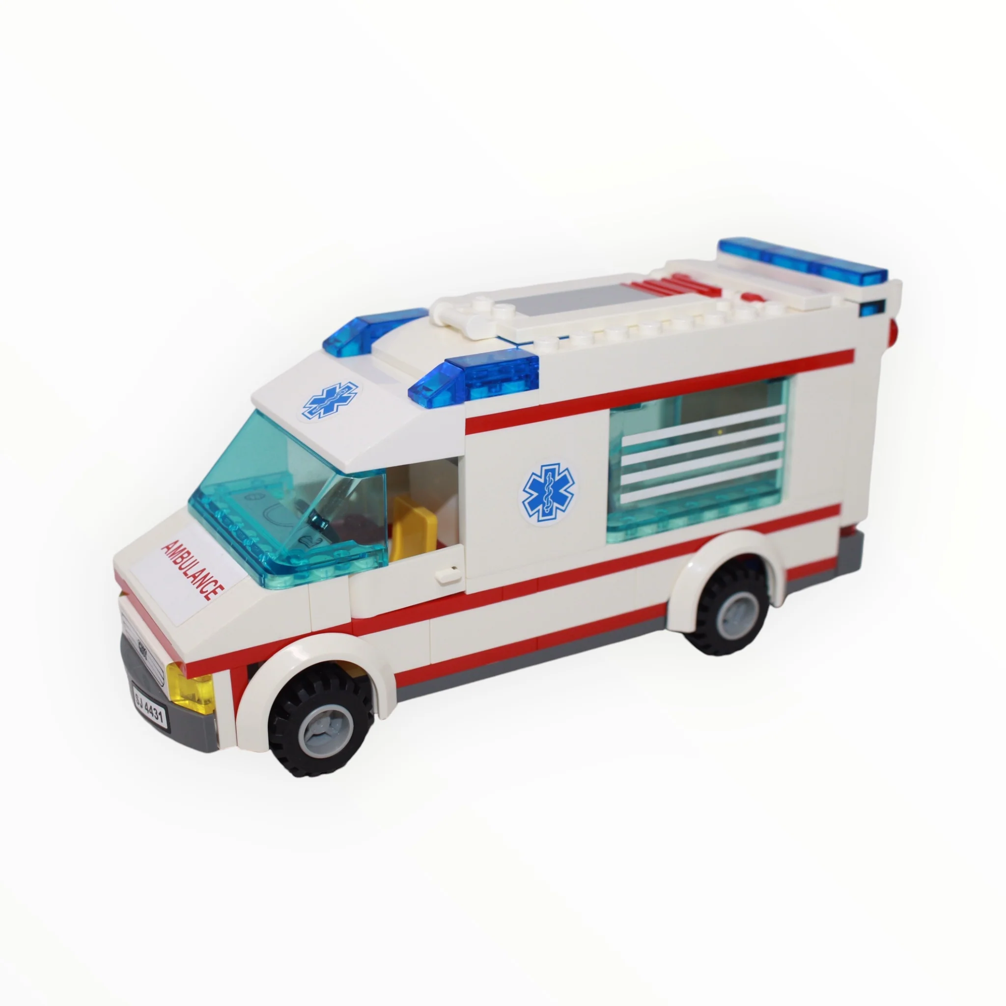 Used Set 4431 City Ambulance - Image 2