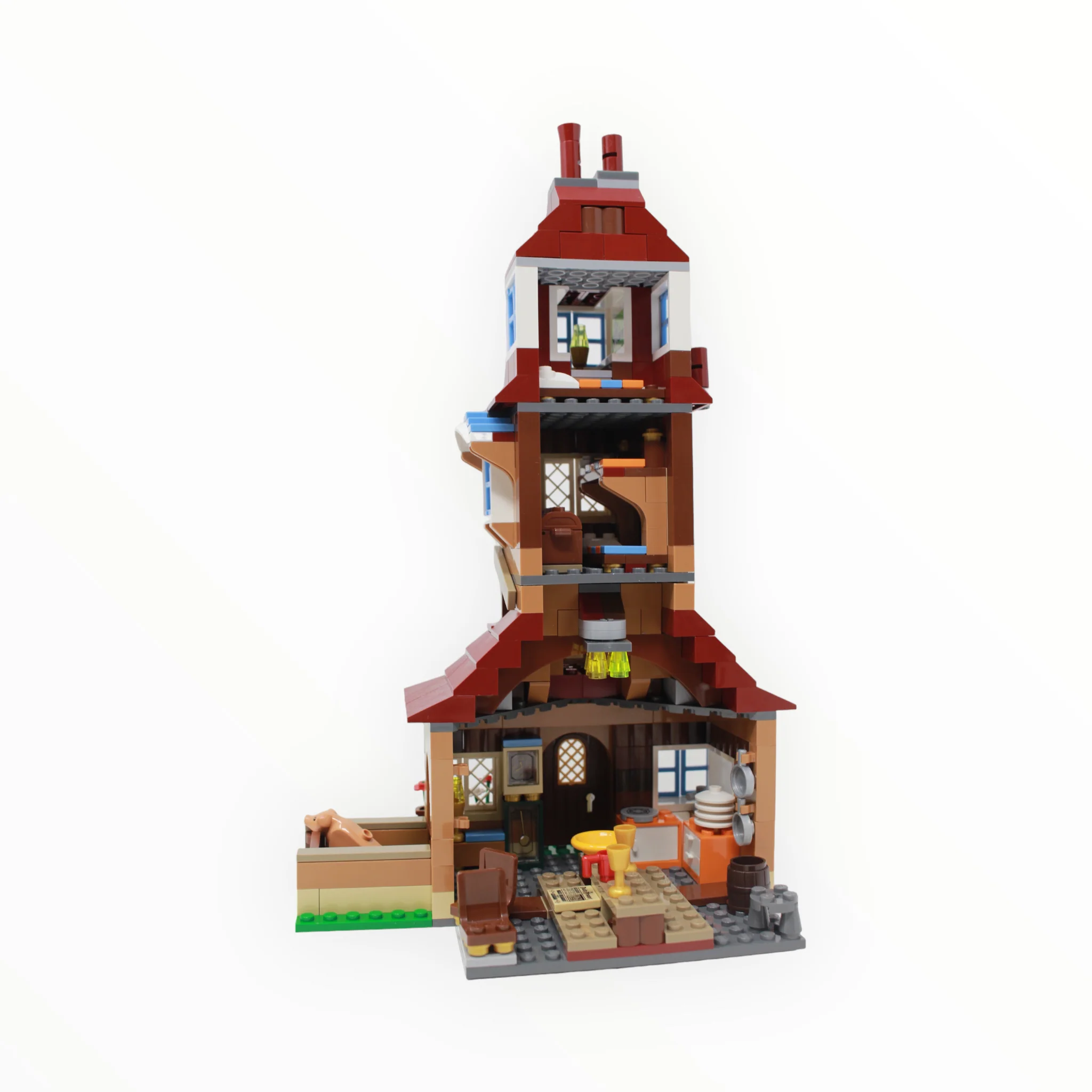 Used Set 4840 Harry Potter The Burrow - Image 2