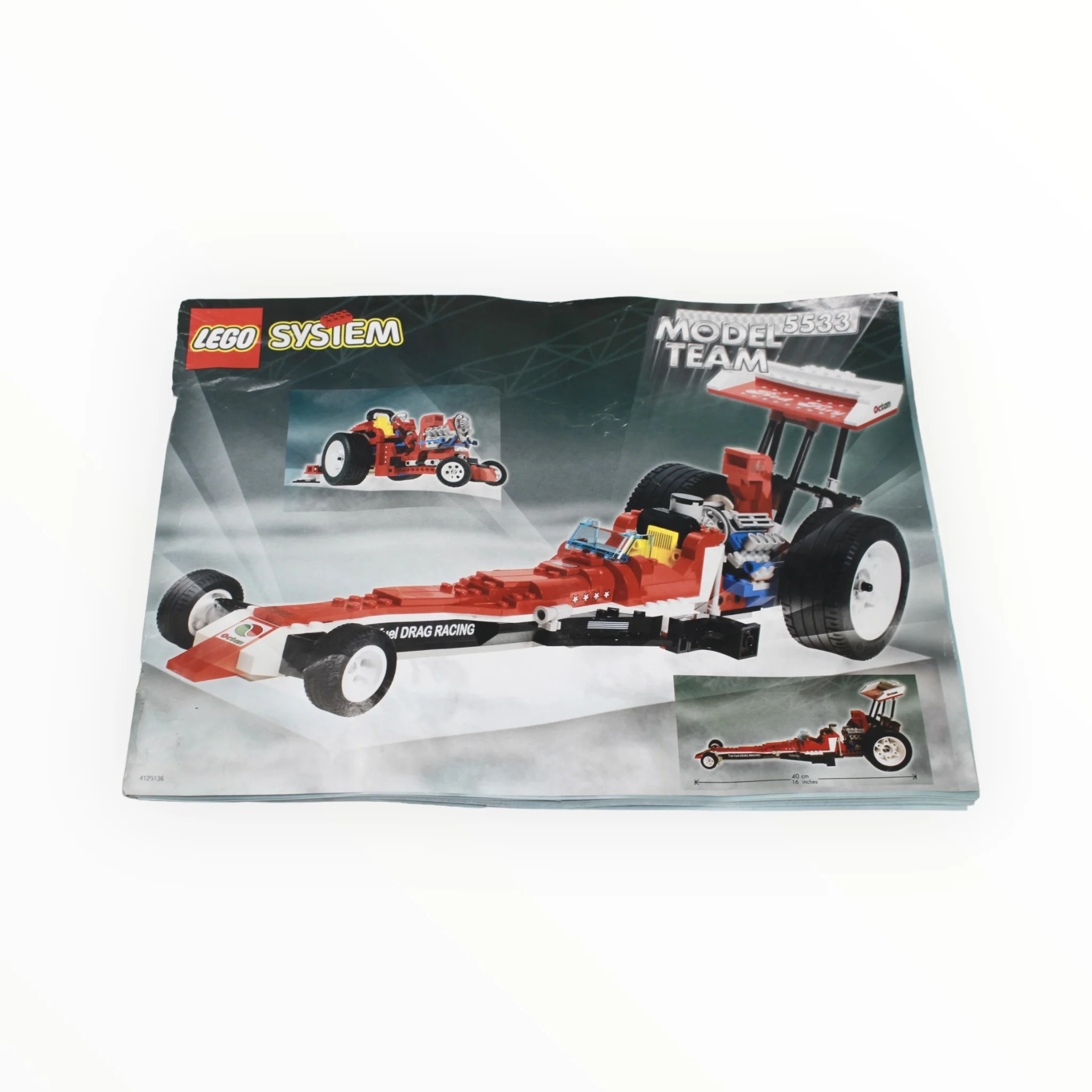 Used Set 5533 Technic Red Fury - Image 4