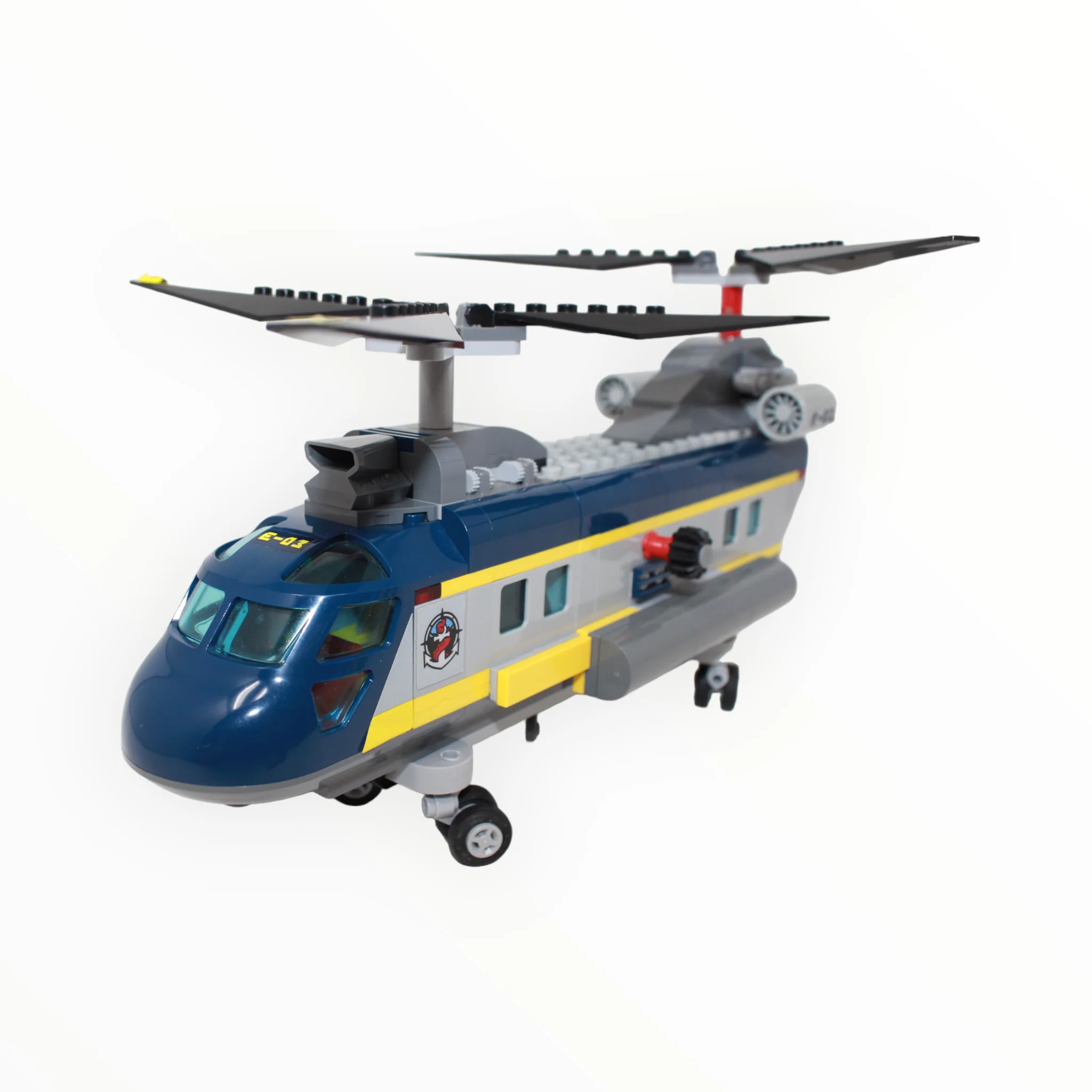 Used Set 60093 City Deep Sea Helicopter - Image 2