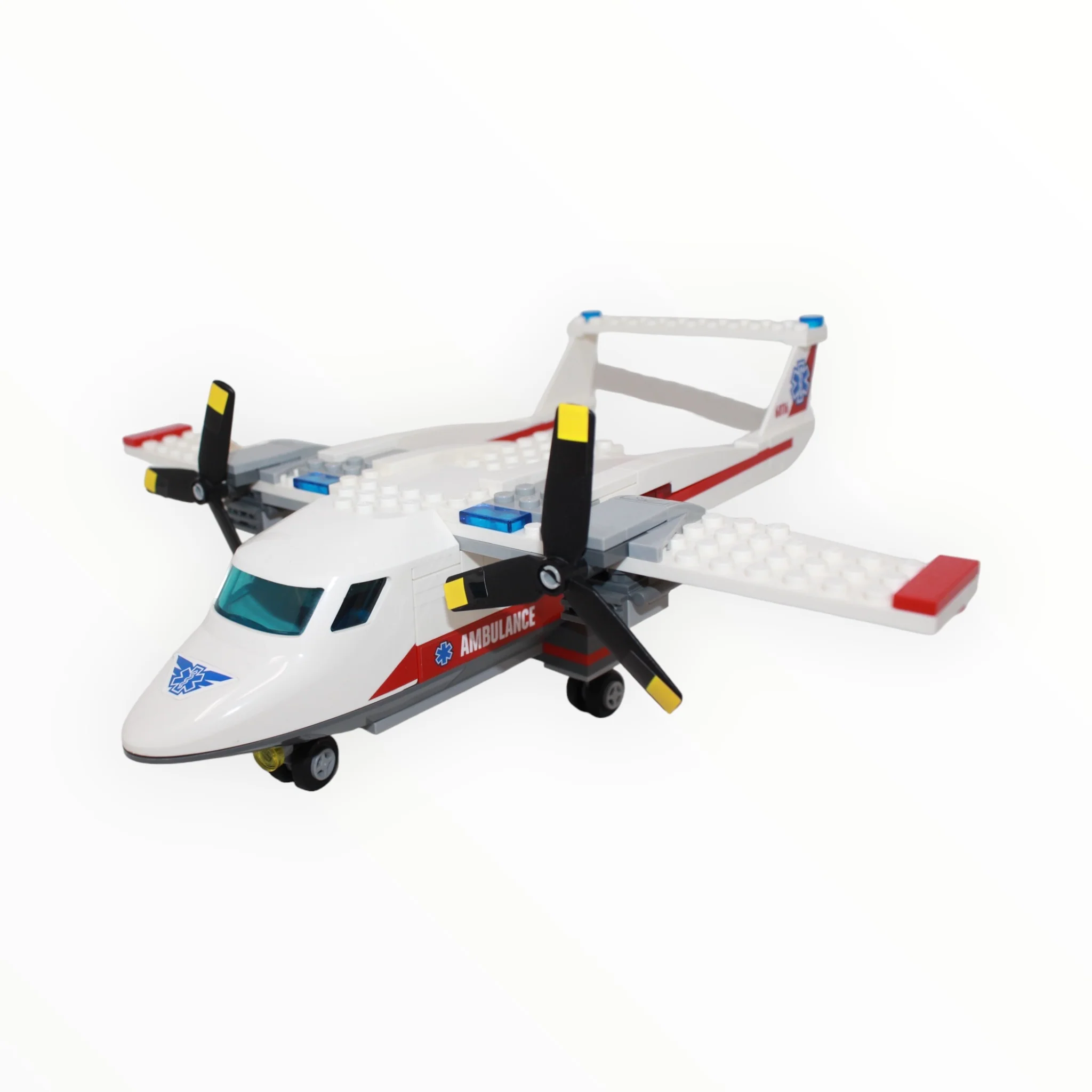 Used Set 60116 City Ambulance Plane - Image 2