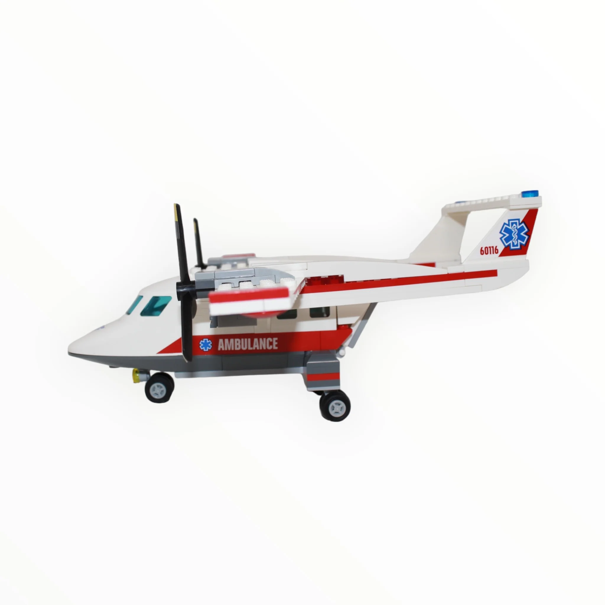 Used Set 60116 City Ambulance Plane - Image 3