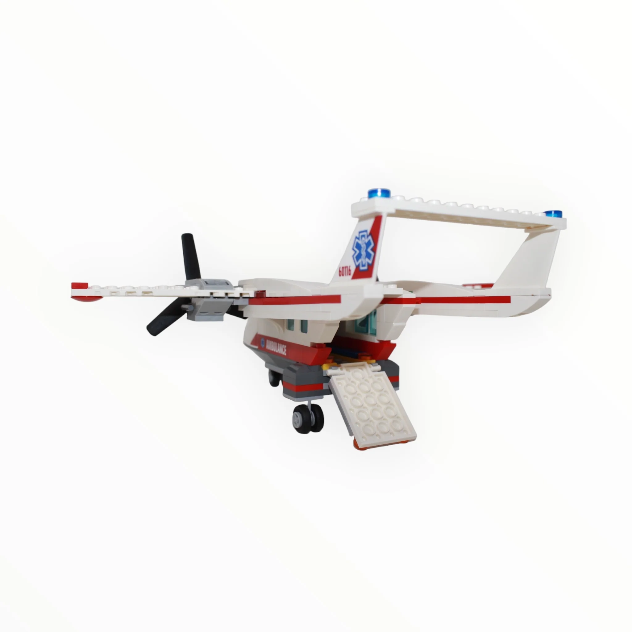 Used Set 60116 City Ambulance Plane - Image 4