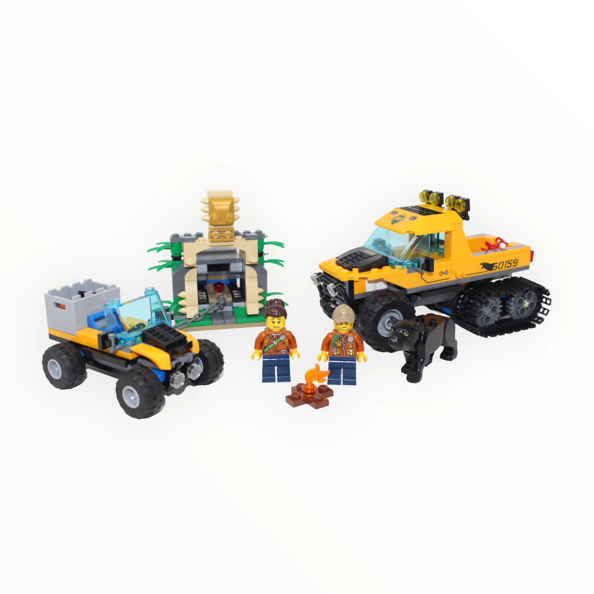 Used Set 60159 City Jungle Halftrack Mission