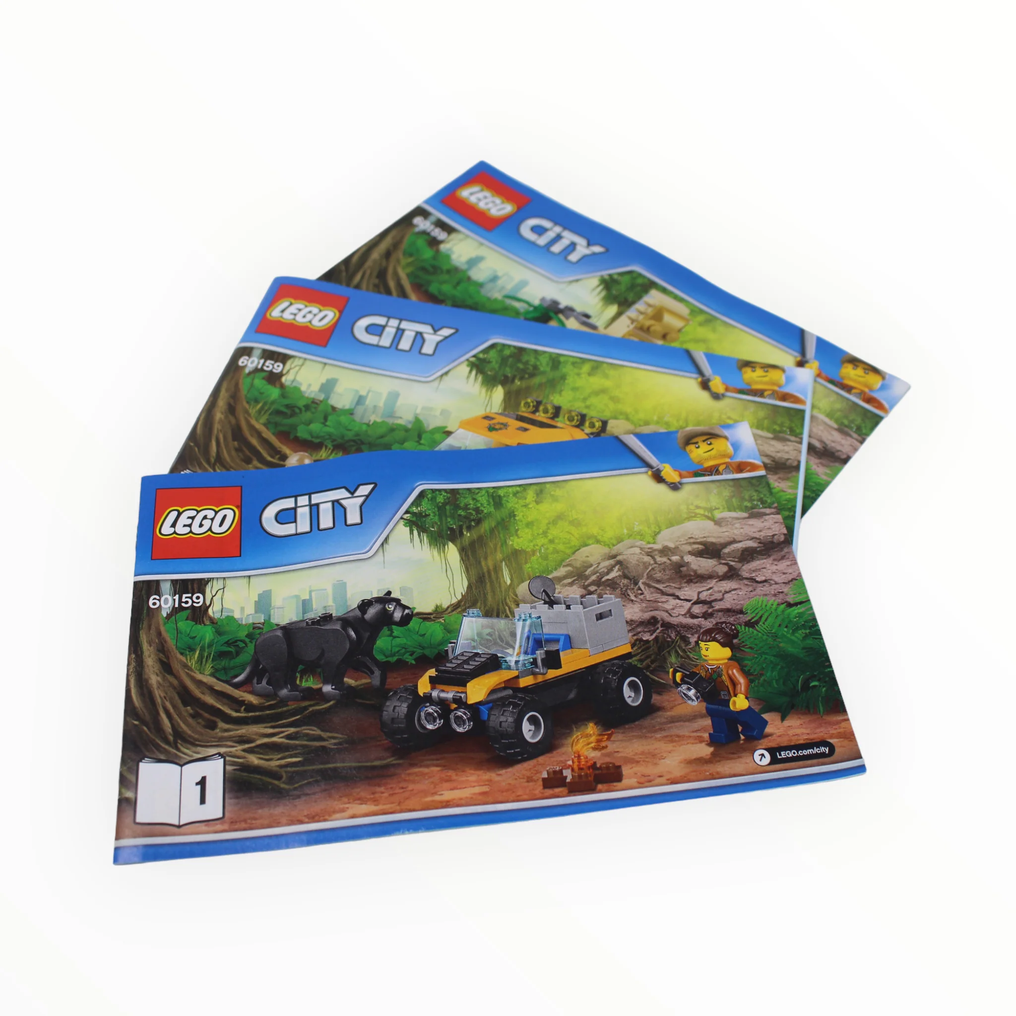 Used Set 60159 City Jungle Halftrack Mission - Image 3
