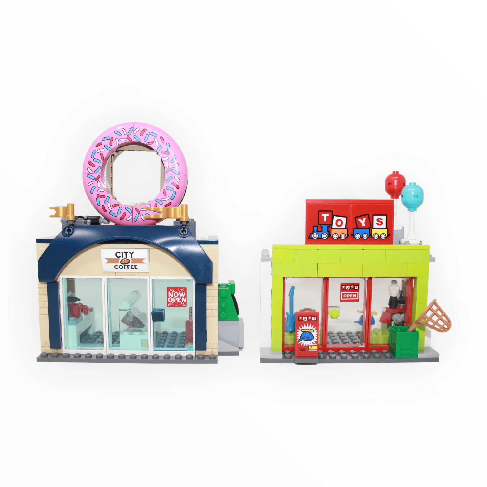Used Set 60233 City Donut shop opening - Image 2