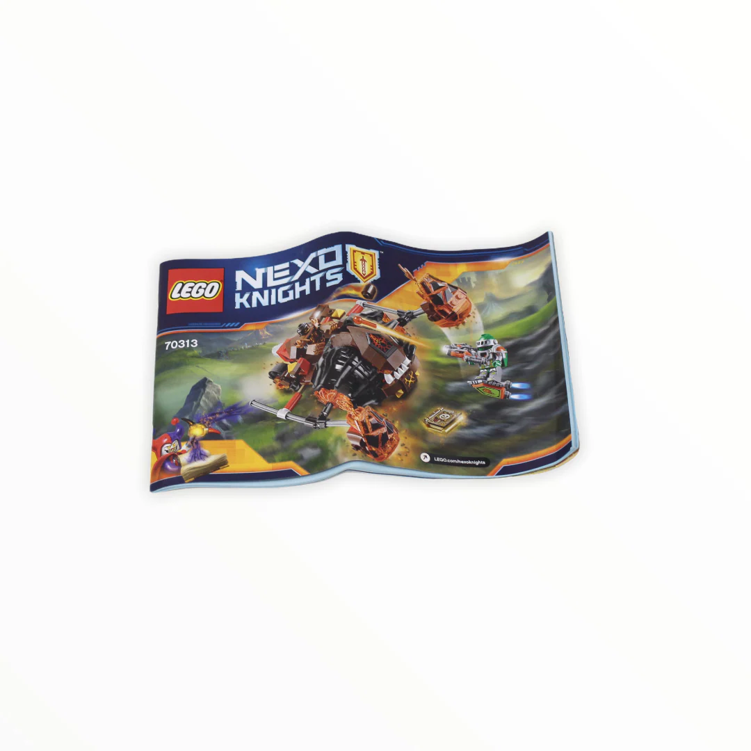 Used Set 70313 Nexo Knights Moltors Lava Smasher - Image 3
