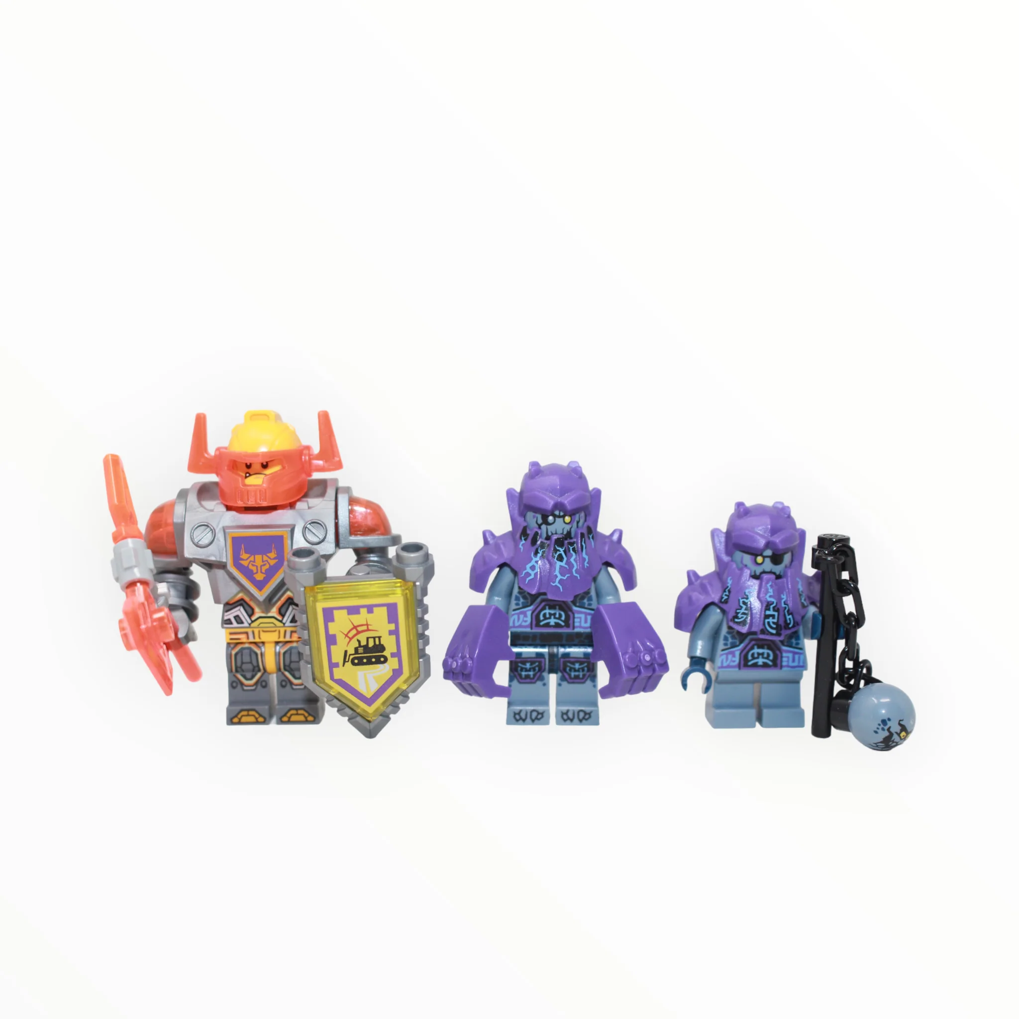 Used Set 70350 Nexo Knights The Three Brothers - Image 4