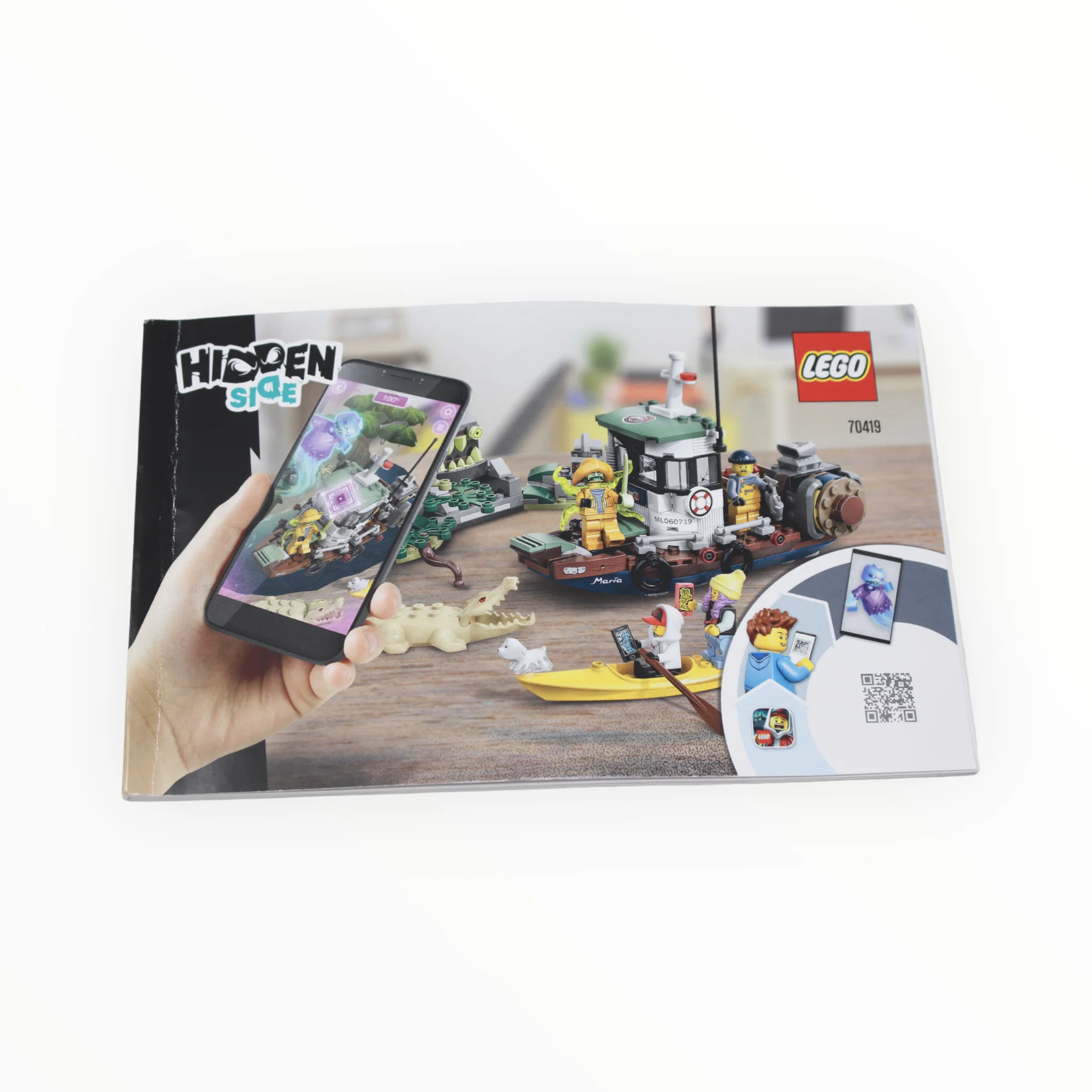 Used Set 70419 Hidden Side Wrecked Shrimp Boat - Image 4