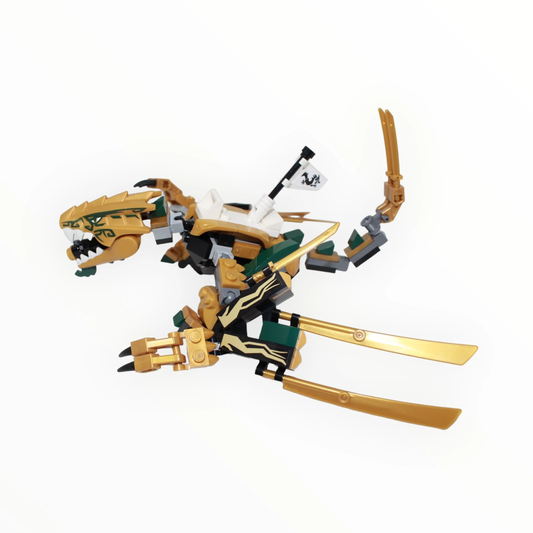 Used Set 70666 Ninjago The Golden Dragon - Image 3