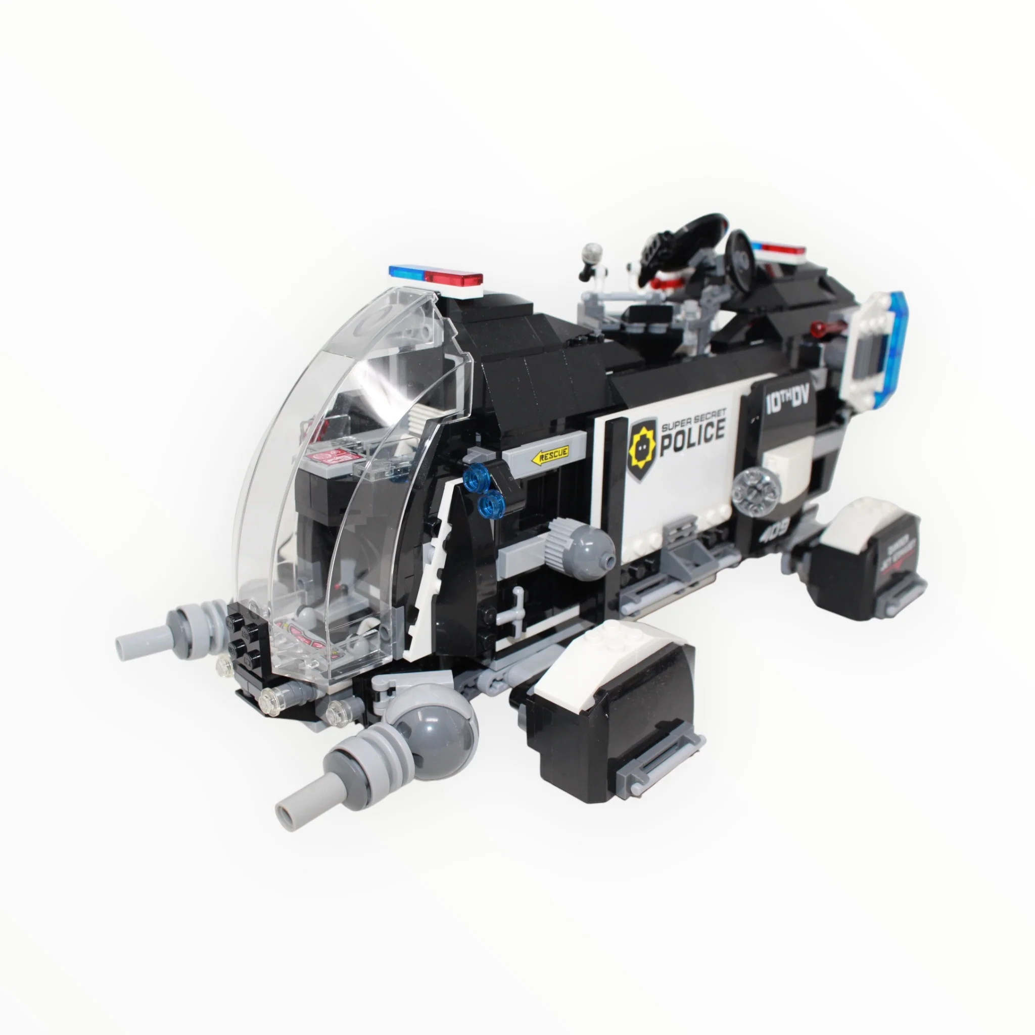 Used Set 70815 The LEGO Movie Super Secret Police Dropship - Image 2