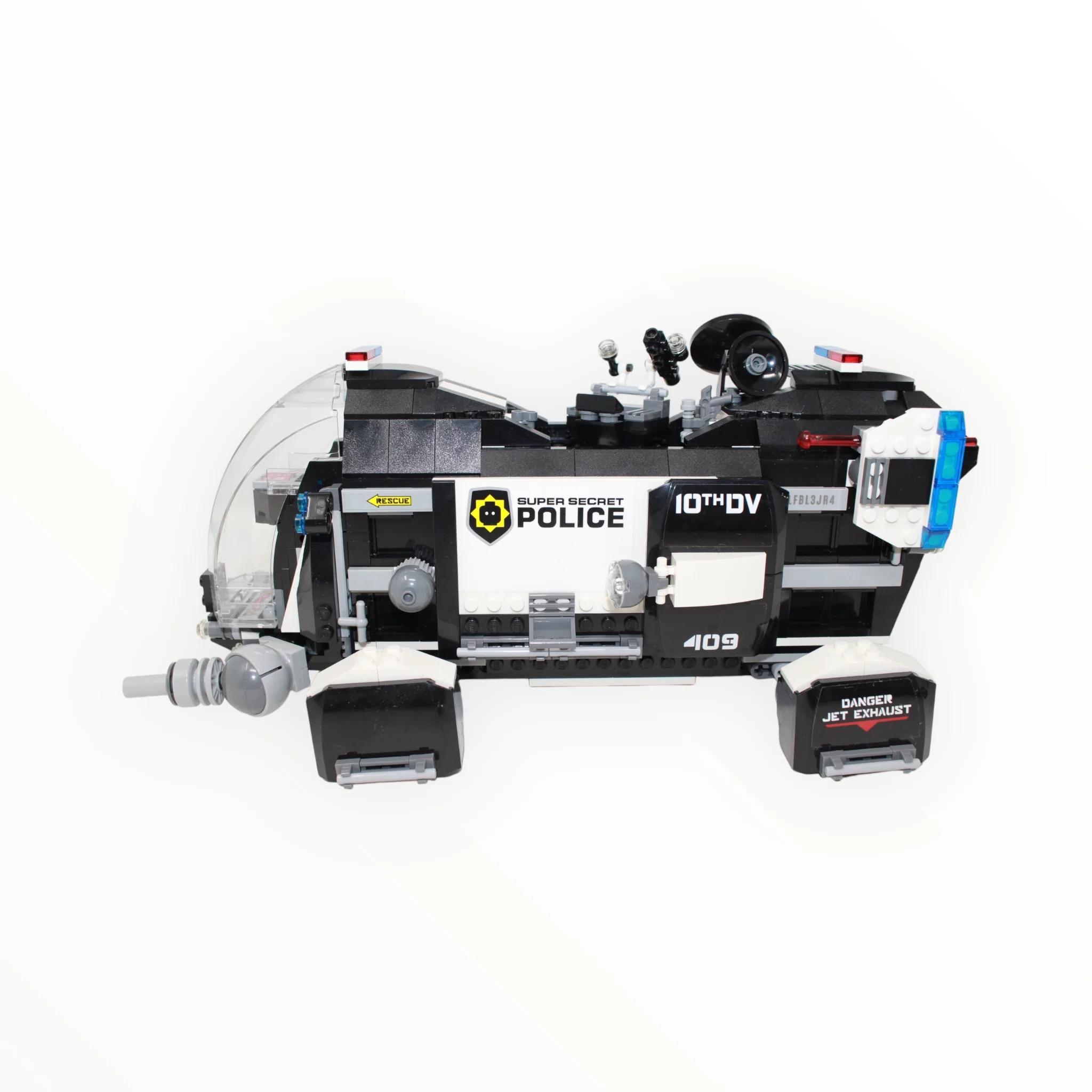 Used Set 70815 The LEGO Movie Super Secret Police Dropship - Image 3