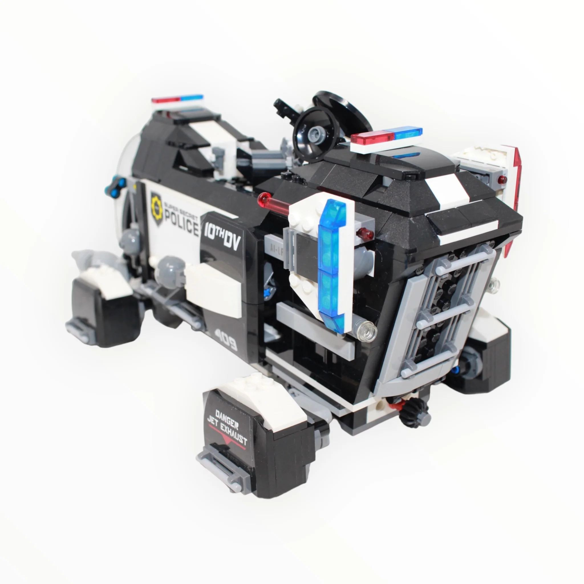 Used Set 70815 The LEGO Movie Super Secret Police Dropship - Image 4