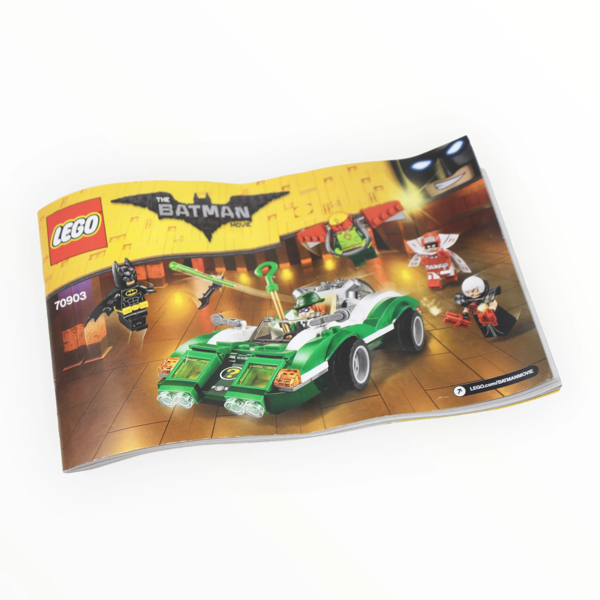 Used Set 70903 The LEGO Batman Movie The Riddler Riddle Racer - Image 3