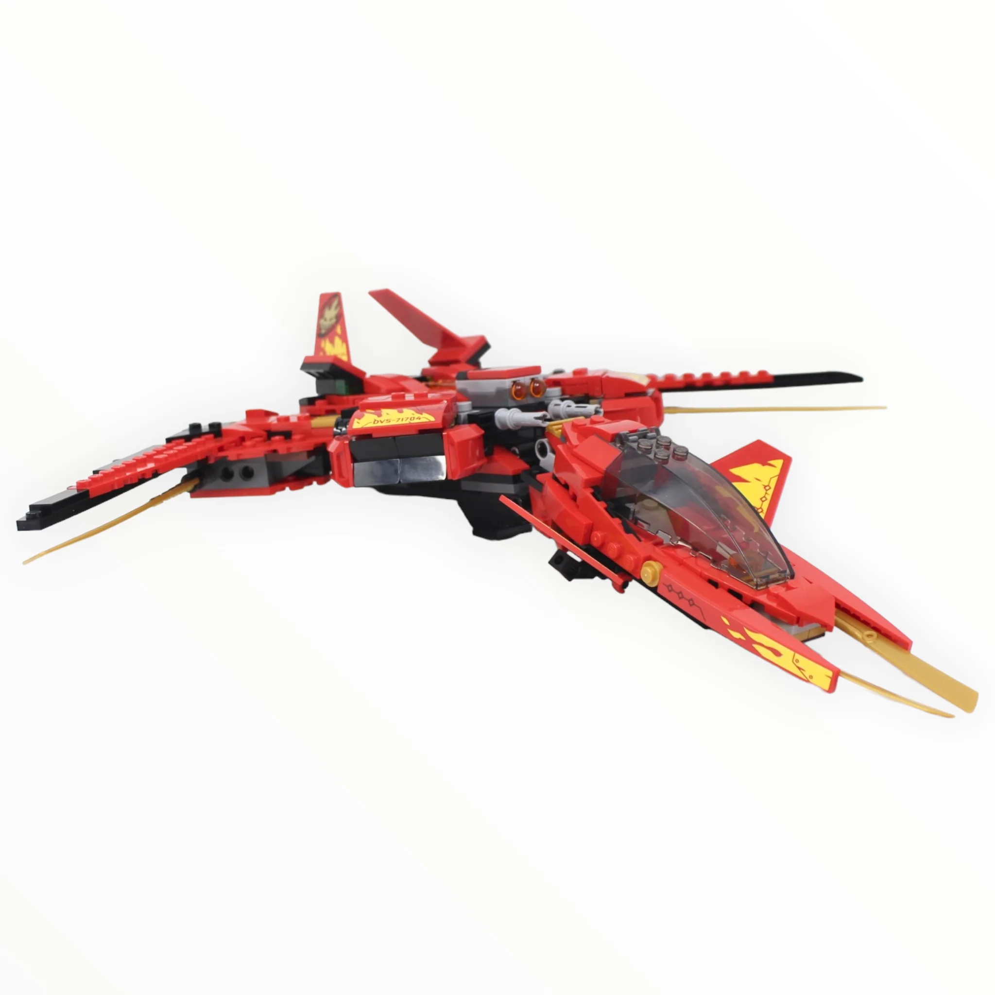 Used Set 71704 Ninjago Kai Fighter - Image 2