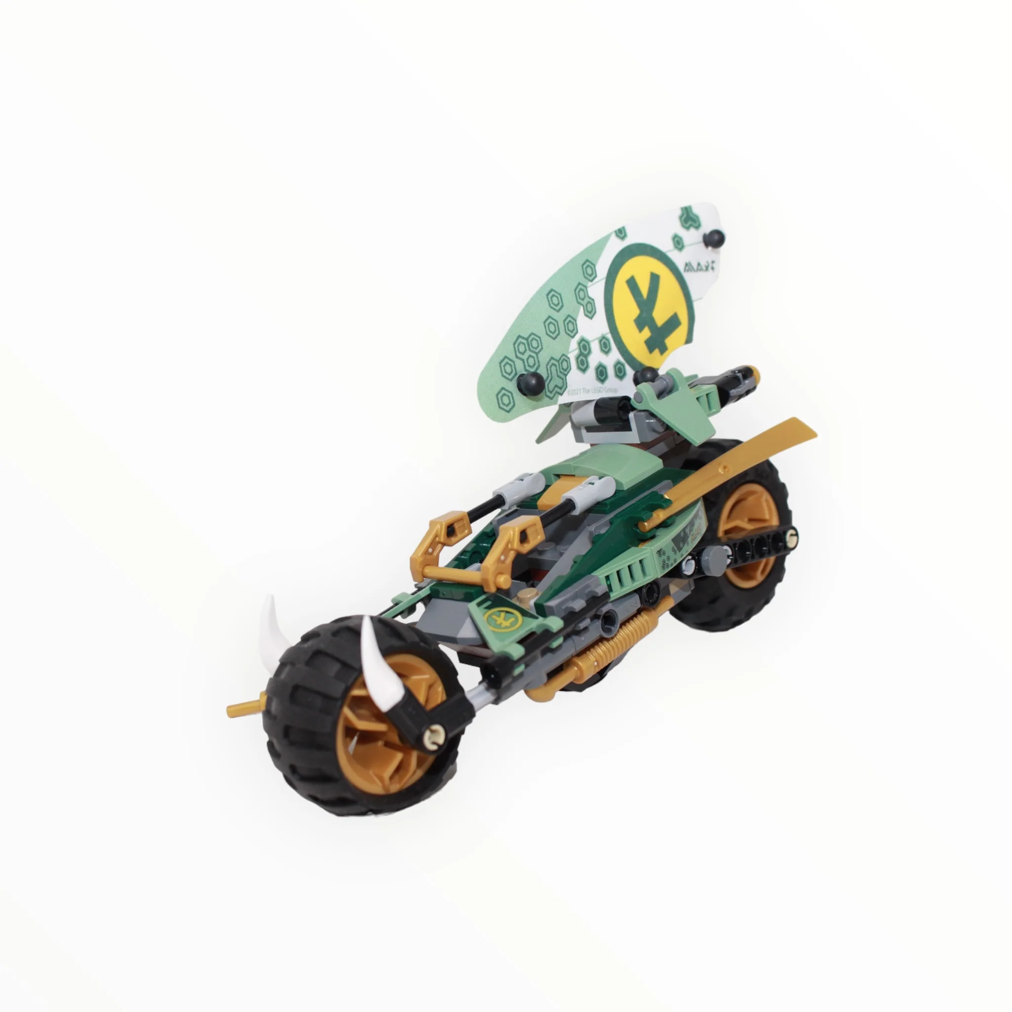 Used Set 71745 Ninjago Lloyd’s Jungle Chopper Bike - Image 2