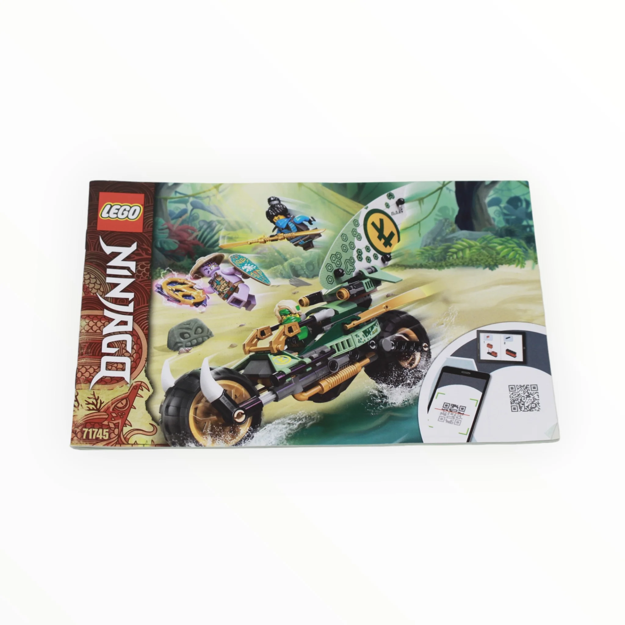 Used Set 71745 Ninjago Lloyd’s Jungle Chopper Bike - Image 5