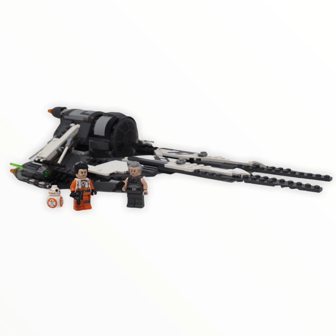 Used Set 75242 Star Wars Black Ace TIE Interceptor