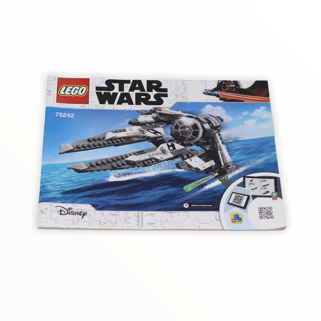 Used Set 75242 Star Wars Black Ace TIE Interceptor - Image 6