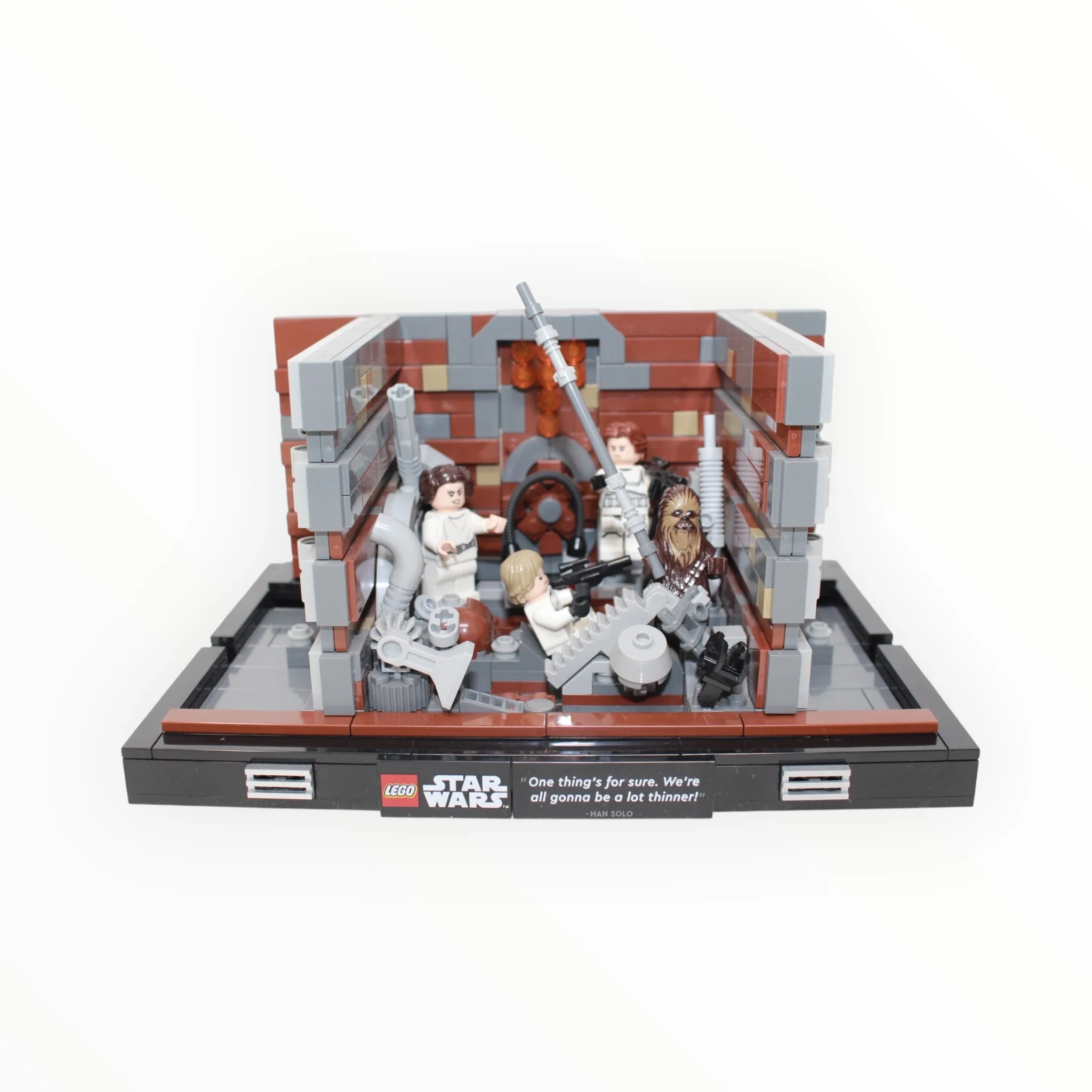 Used Set 75339 Star Wars Death Star Trash Compactor Diorama