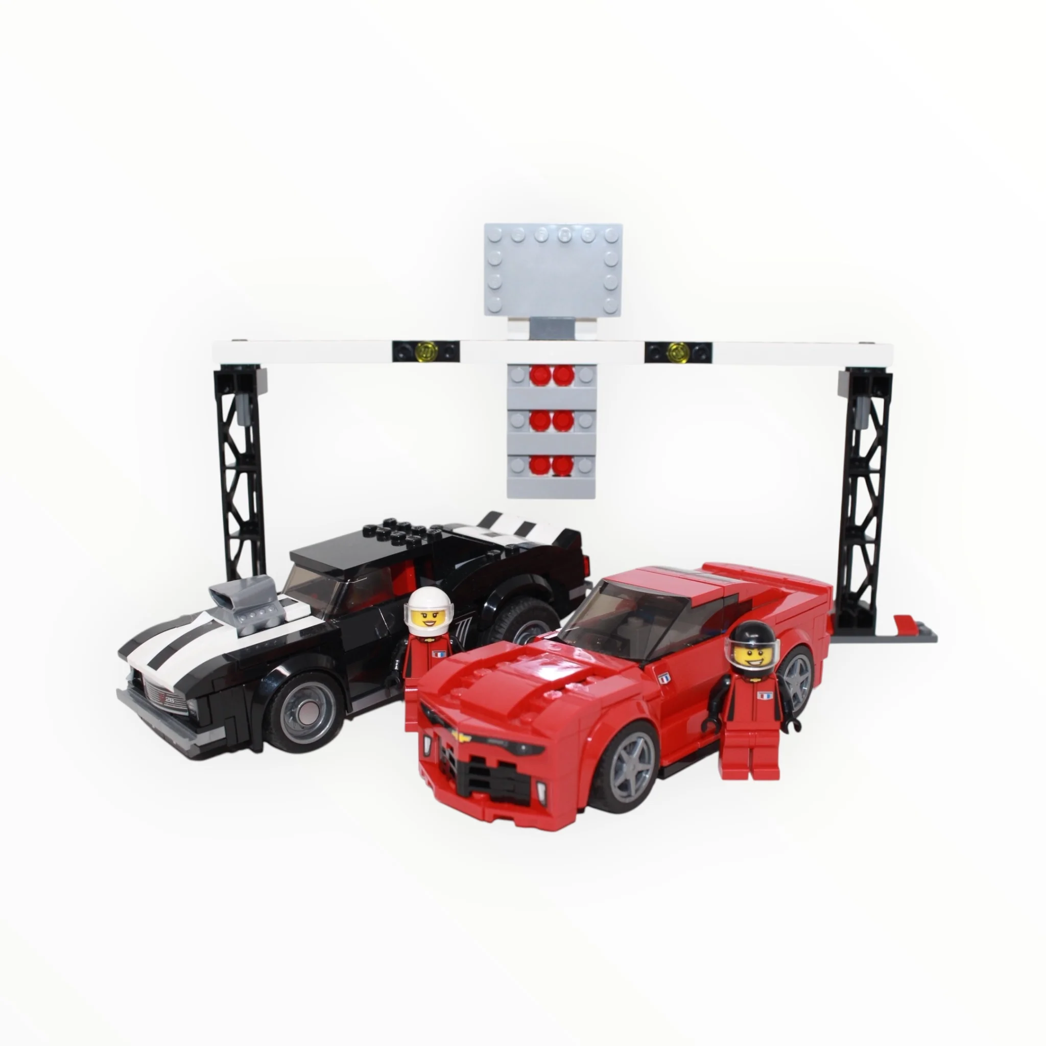Used Set 75874 Speed Champions Chevrolet Camaro Drag Race - Image 4