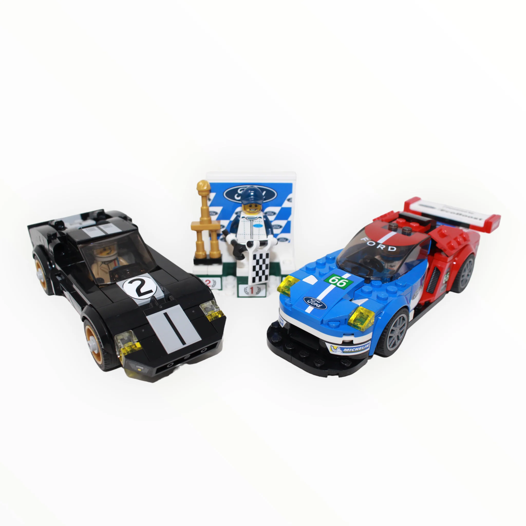 Used Set 75881 Speed Champions 2016 Ford GT & 1966 Ford GT40