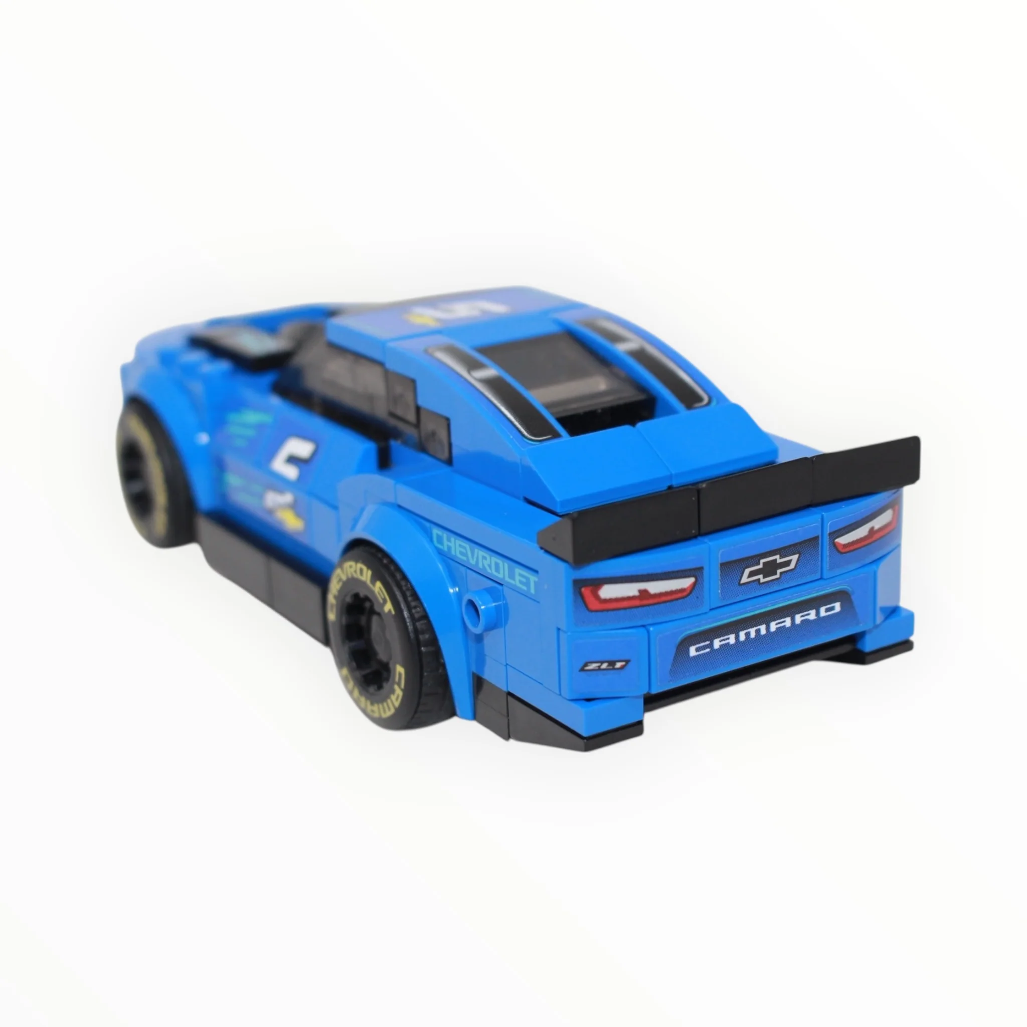 Used Set 75891 Speed Champions Chevrolet Camaro ZL1 Race Car - Image 4