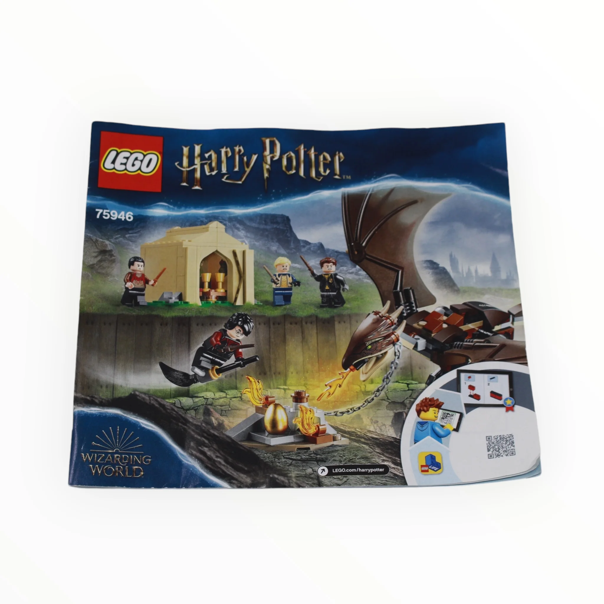 Used Set 75946 Harry Potter Hungarian Horntail Triwizard Challenge - Image 5