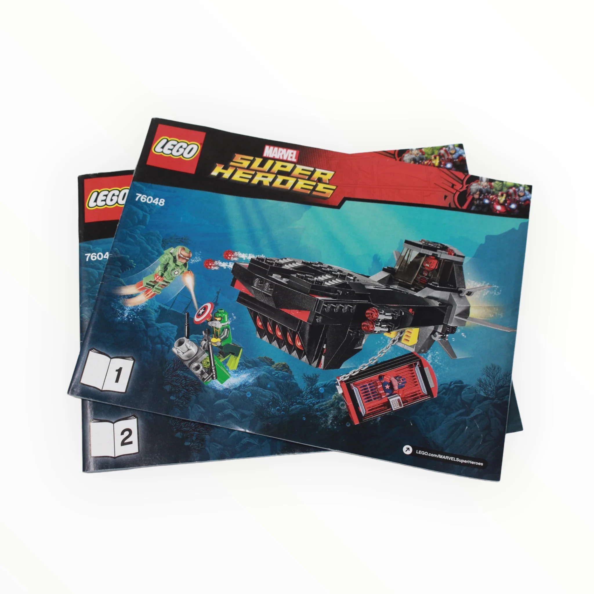 Used Set 76048 Marvel Iron Skull Sub Attack - Image 6