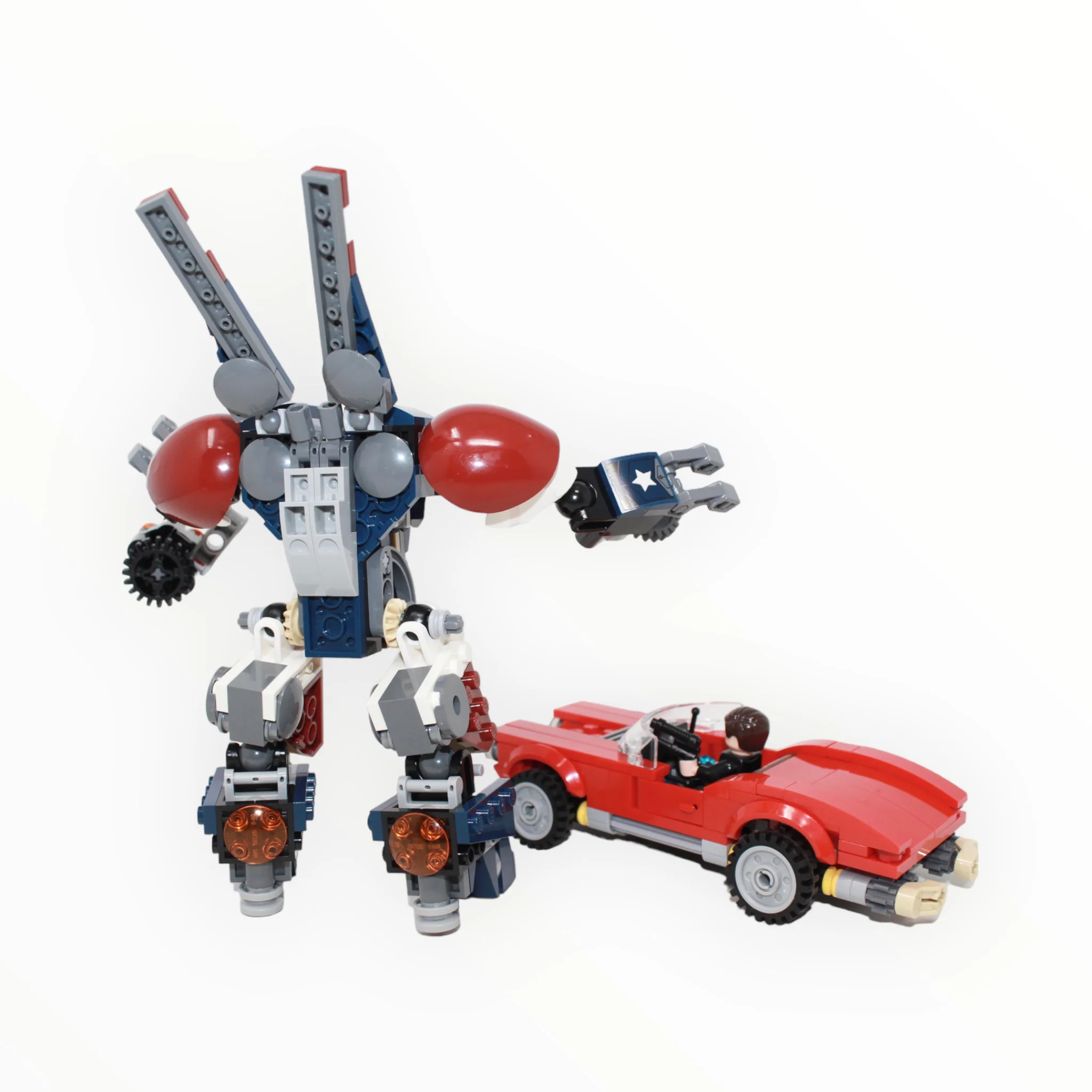 Used Set 76077 Marvel Super Heroes Iron Man: Detroit Steel Strikes - Image 2
