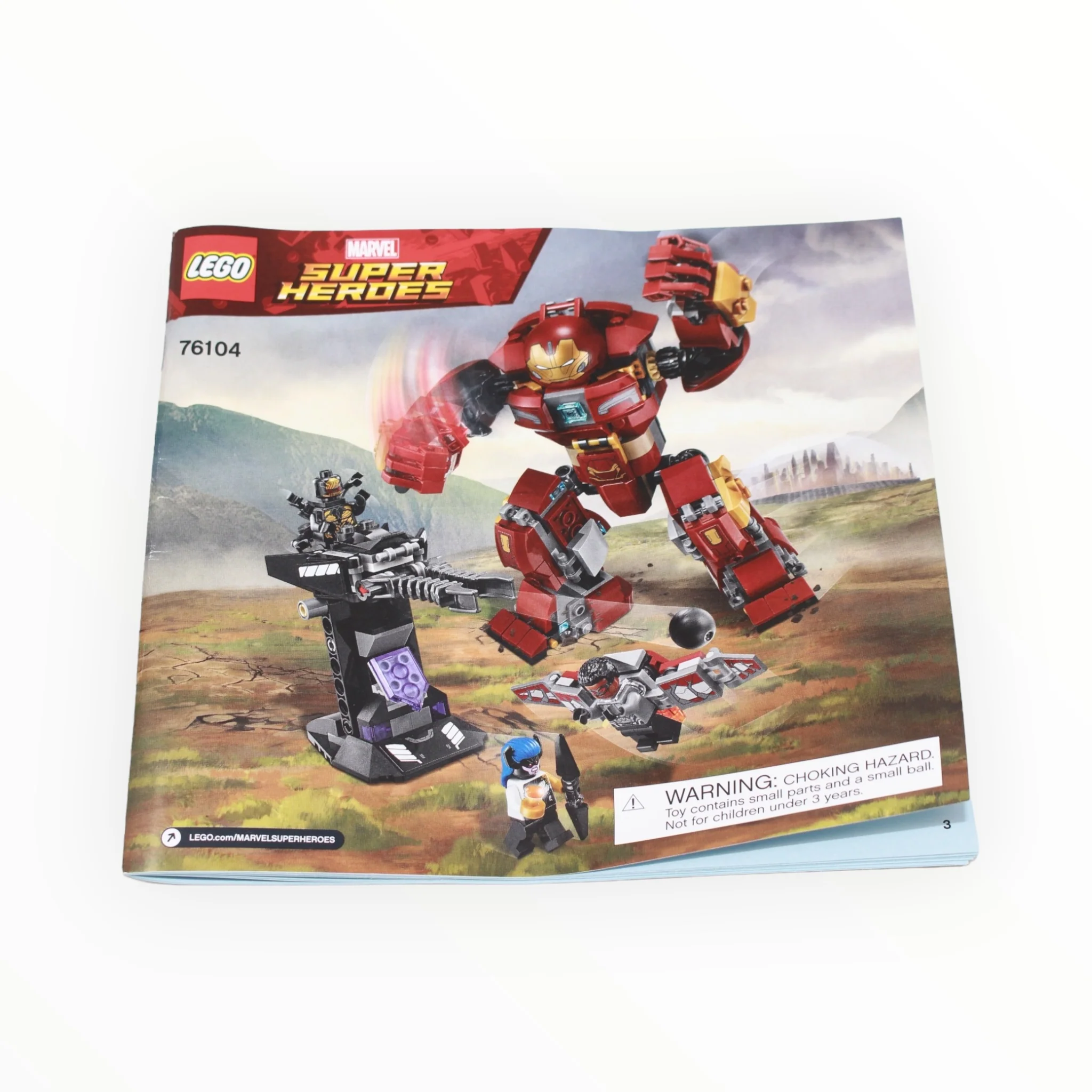 Used Set 76104 Marvel Super Heroes The Hulkbuster Smash-Up - Image 5