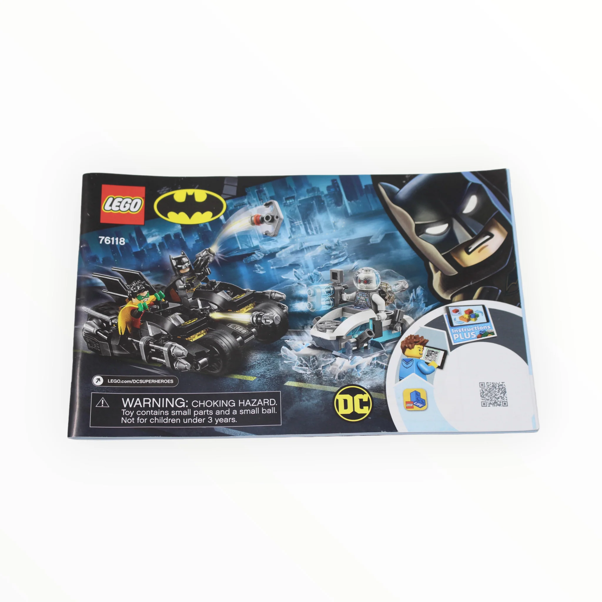 Used Set 76118 DC Super Heroes Mr. Freeze Batcycle Chase - Image 4