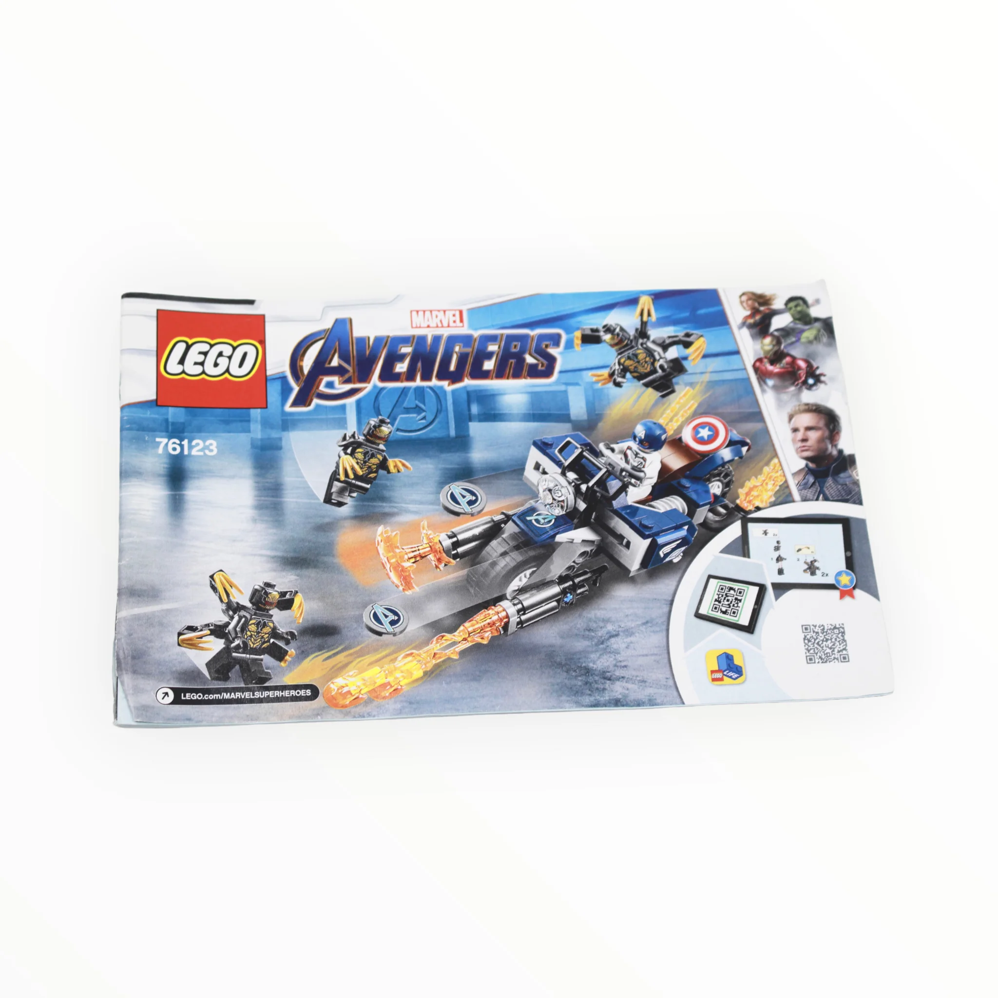 Used Set 76123 Marvel Avengers Captain America: Outriders Attack - Image 6