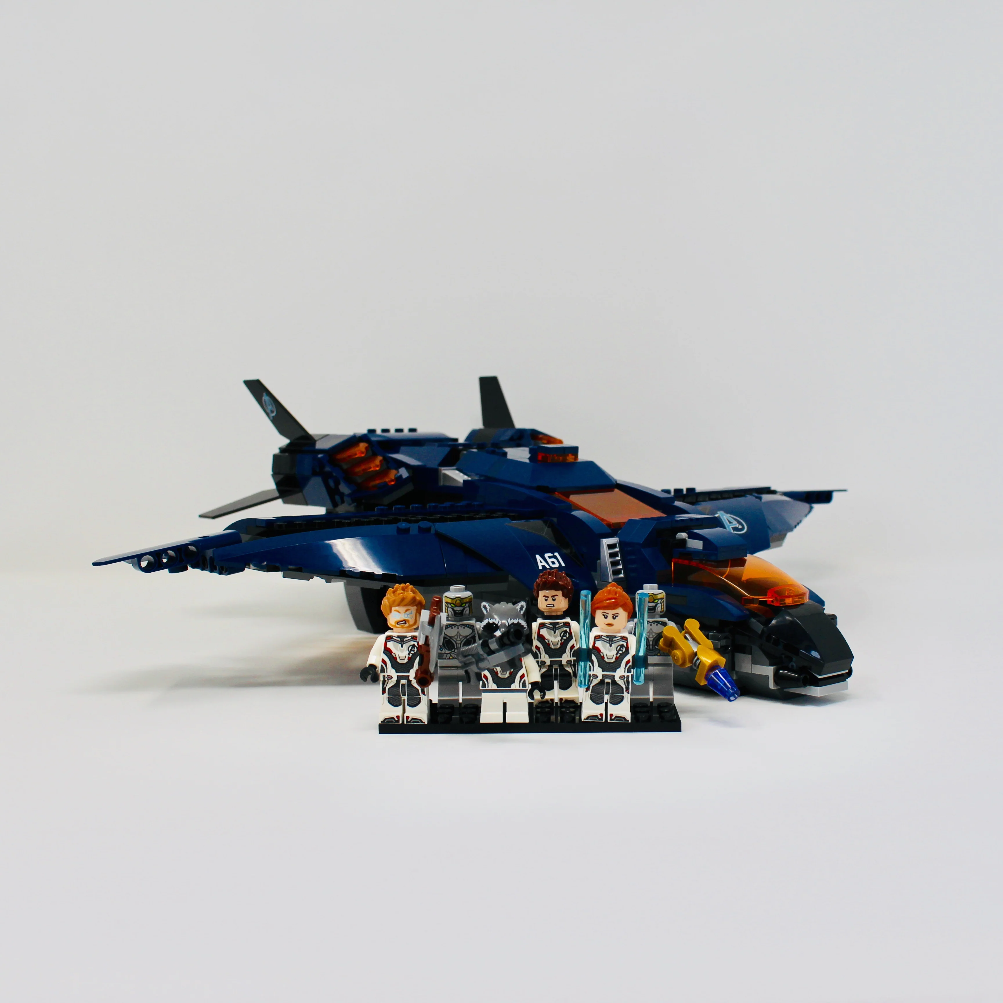 Used Set 76126 Marvel Avengers Ultimate Quinjet