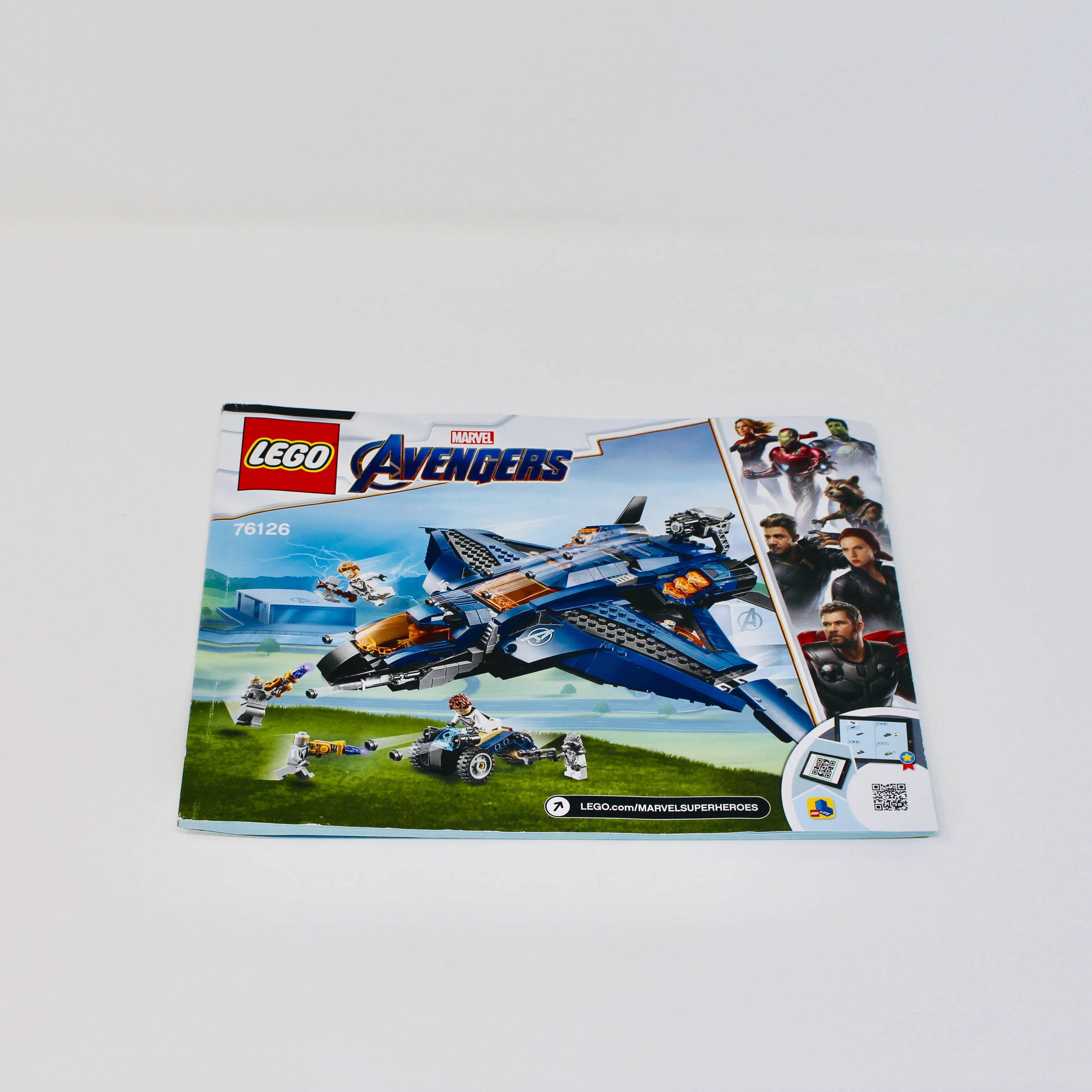 Used Set 76126 Marvel Avengers Ultimate Quinjet - Image 7