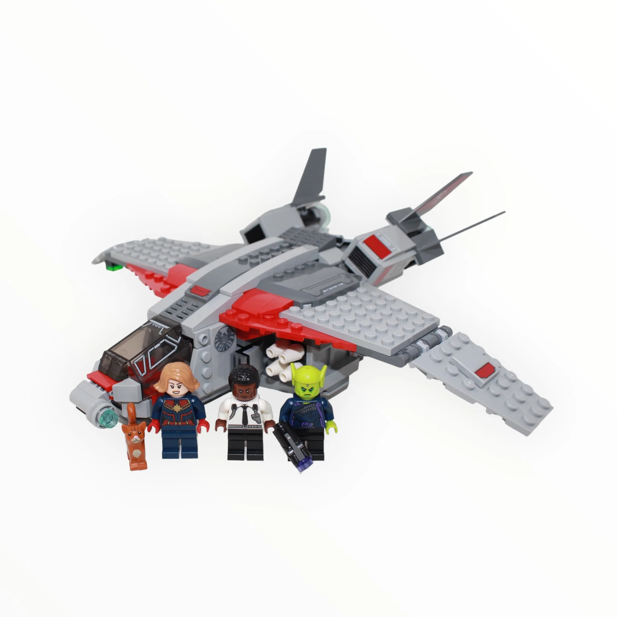 Used Set 76127 Captain Marvel and the Skrull Attack