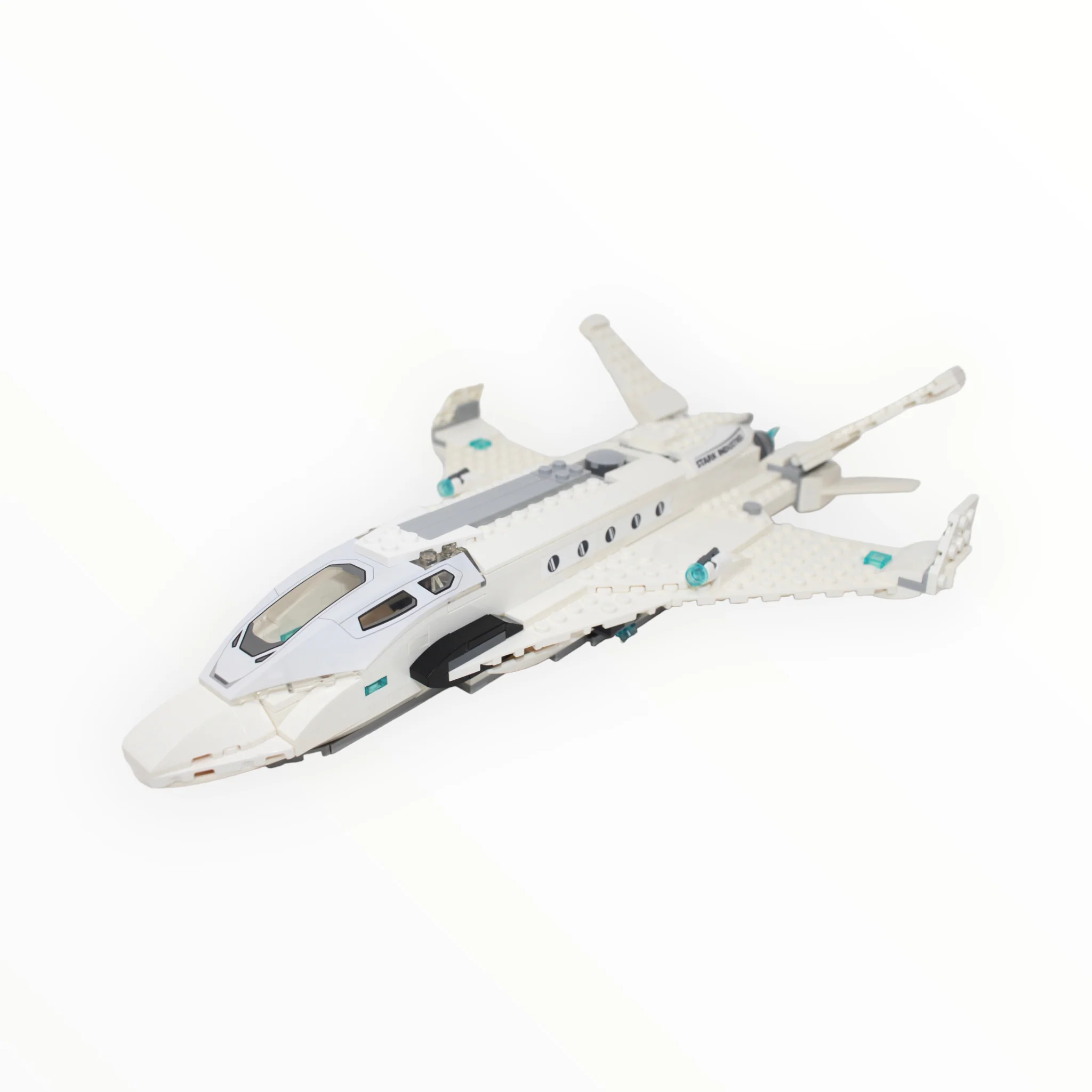 Used Set 76130 Spider-Man: Far From Home Stark Jet and the Drone Attack - Image 2