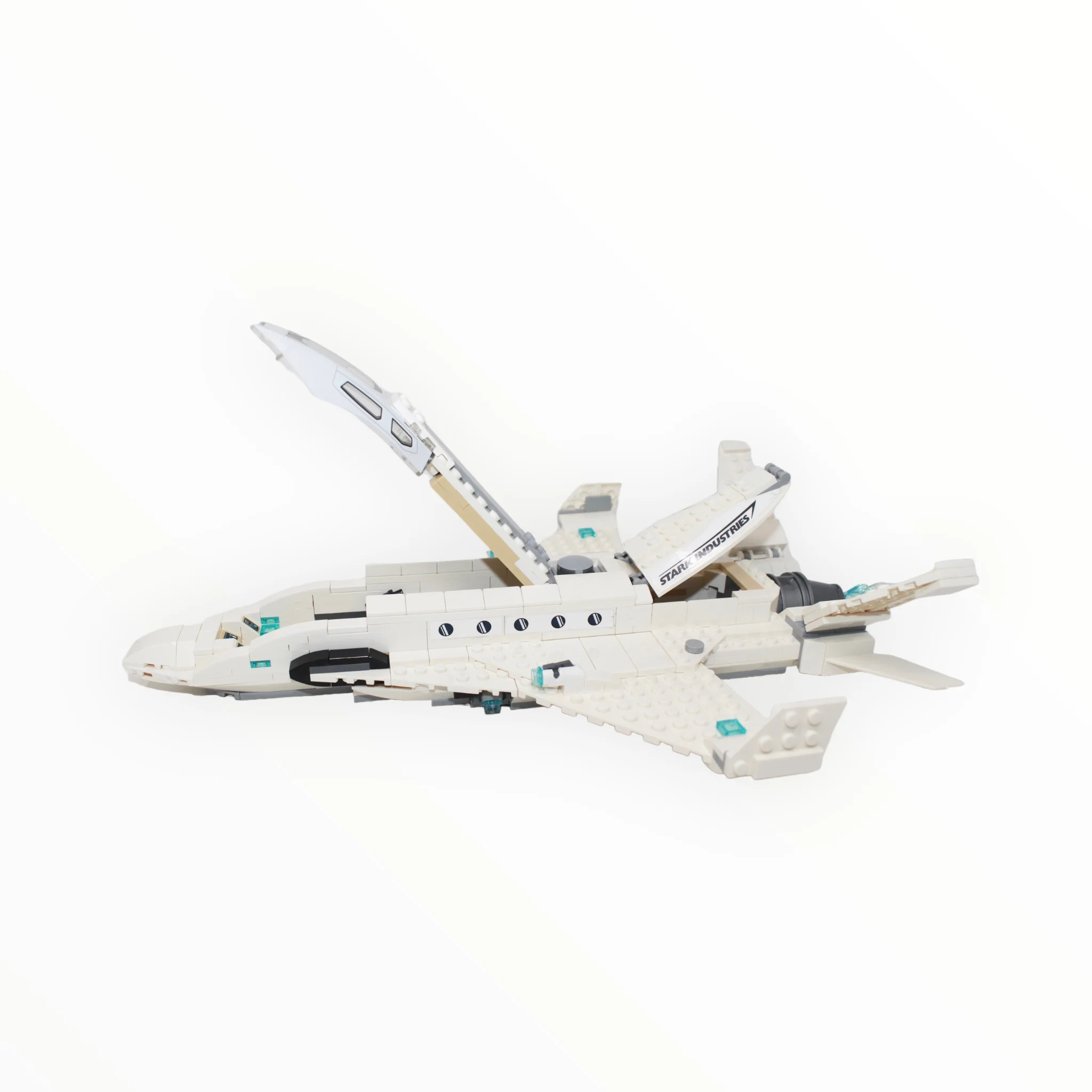 Used Set 76130 Spider-Man: Far From Home Stark Jet and the Drone Attack - Image 5