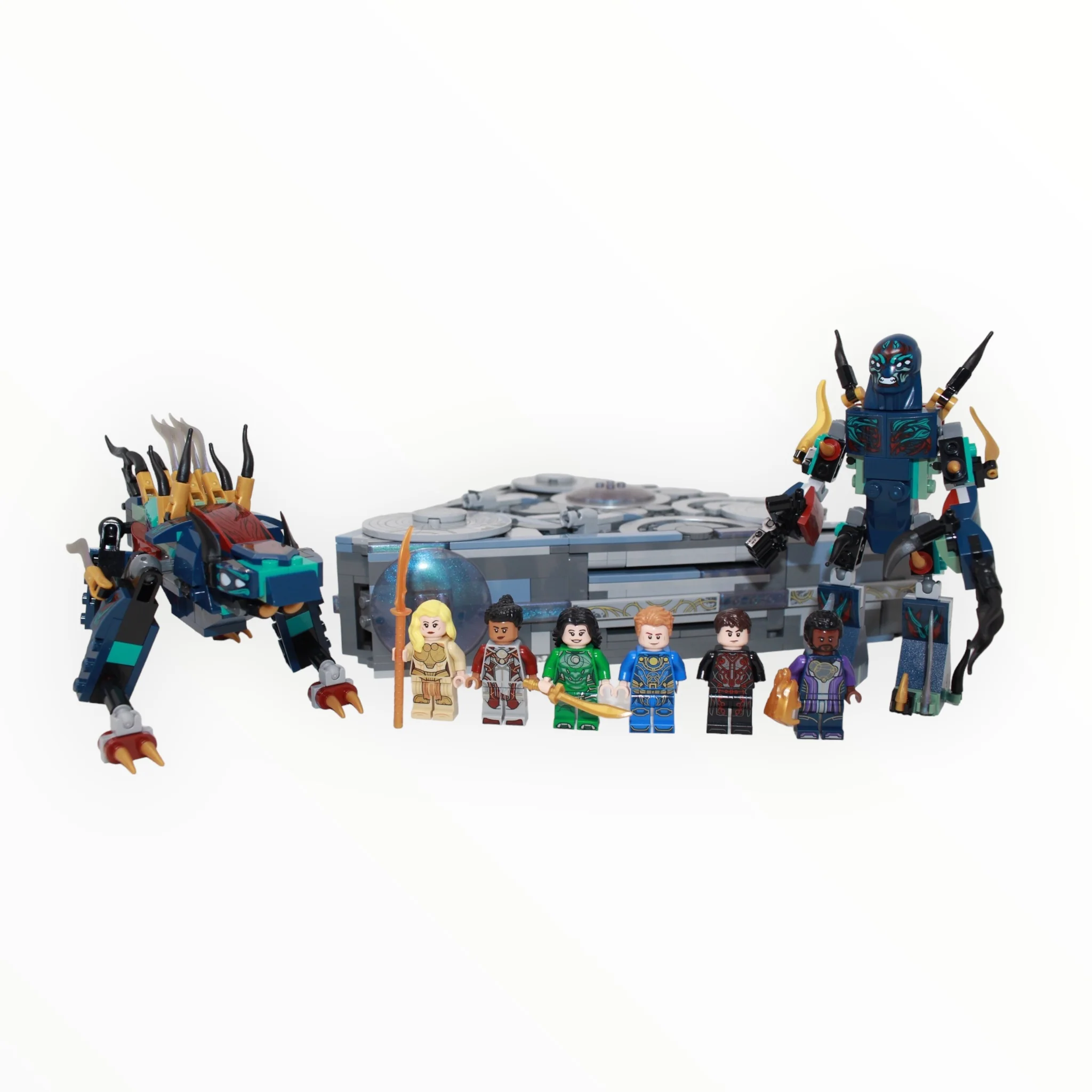 Used Set 76156 Eternals Rise of the Domo