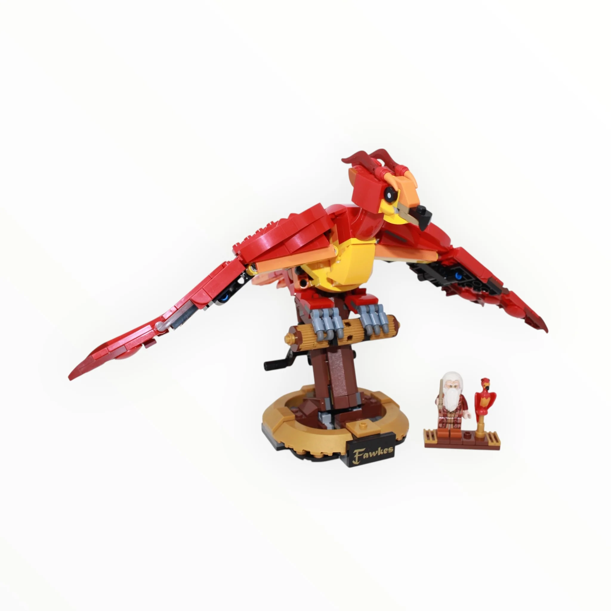 Used Set 76394 Harry Potter Fawkes, Dumbledoreās Phoenix