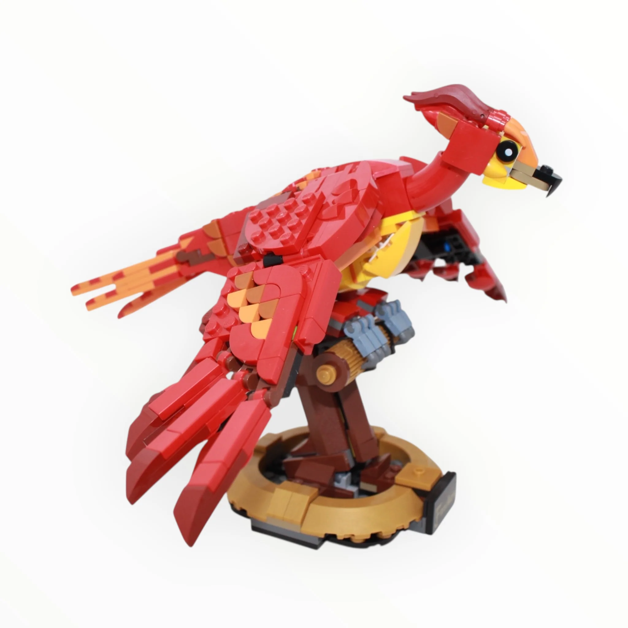 Used Set 76394 Harry Potter Fawkes, Dumbledoreās Phoenix - Image 2