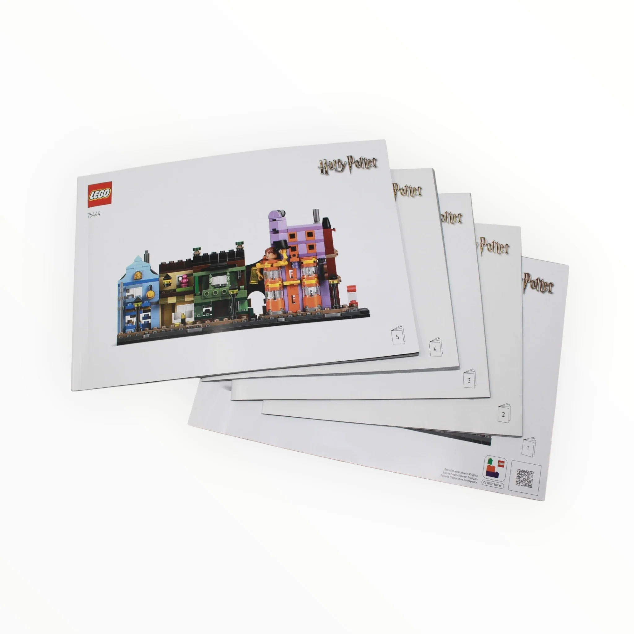 Used Set 76444 Harry Potter Diagon Alley Wizarding Shops - Image 9