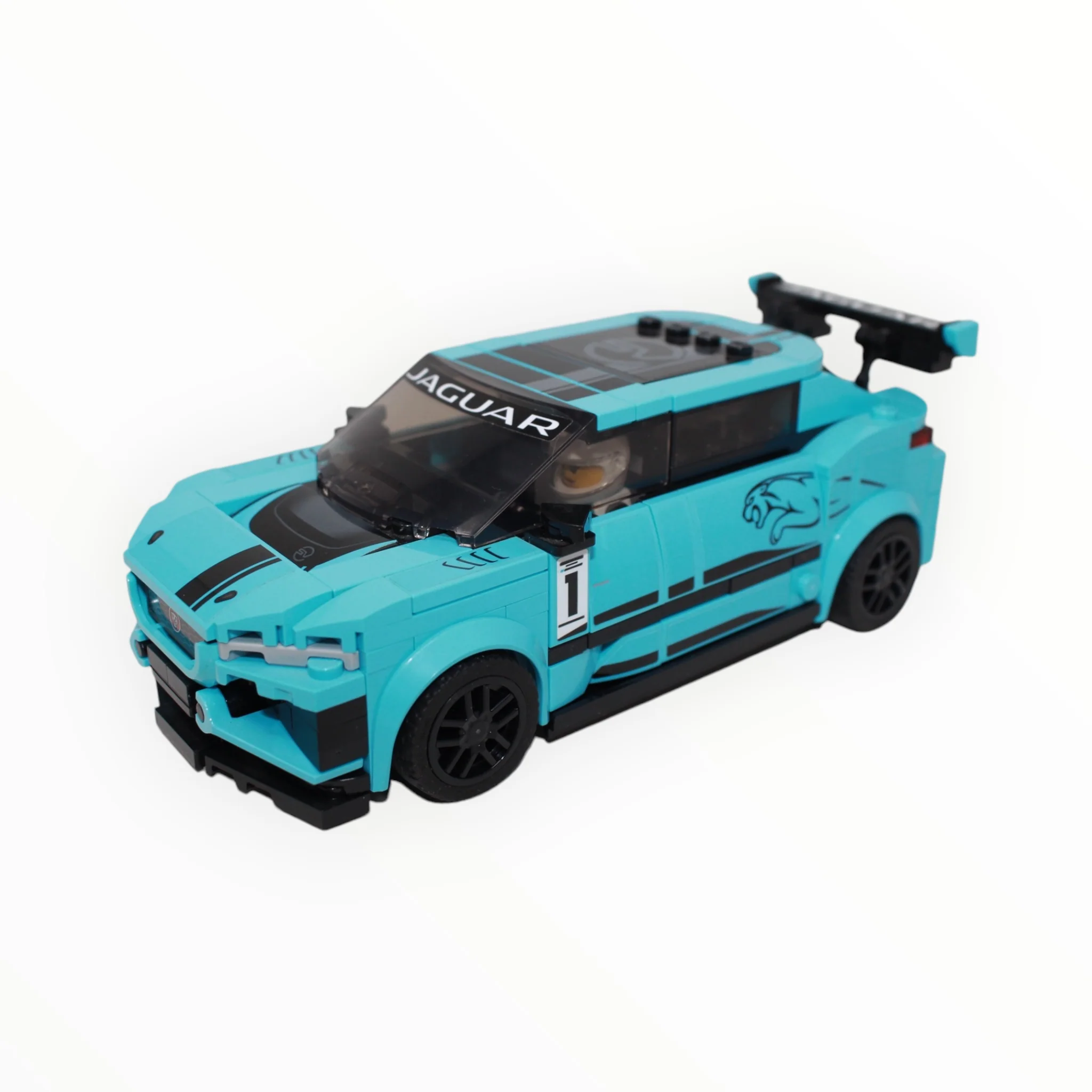 Used Set 76898 Speed Champions Formula E Panasonic Jaguar Racing GEN2 Car & Jaguar I-PACE eTROPHY - Image 5