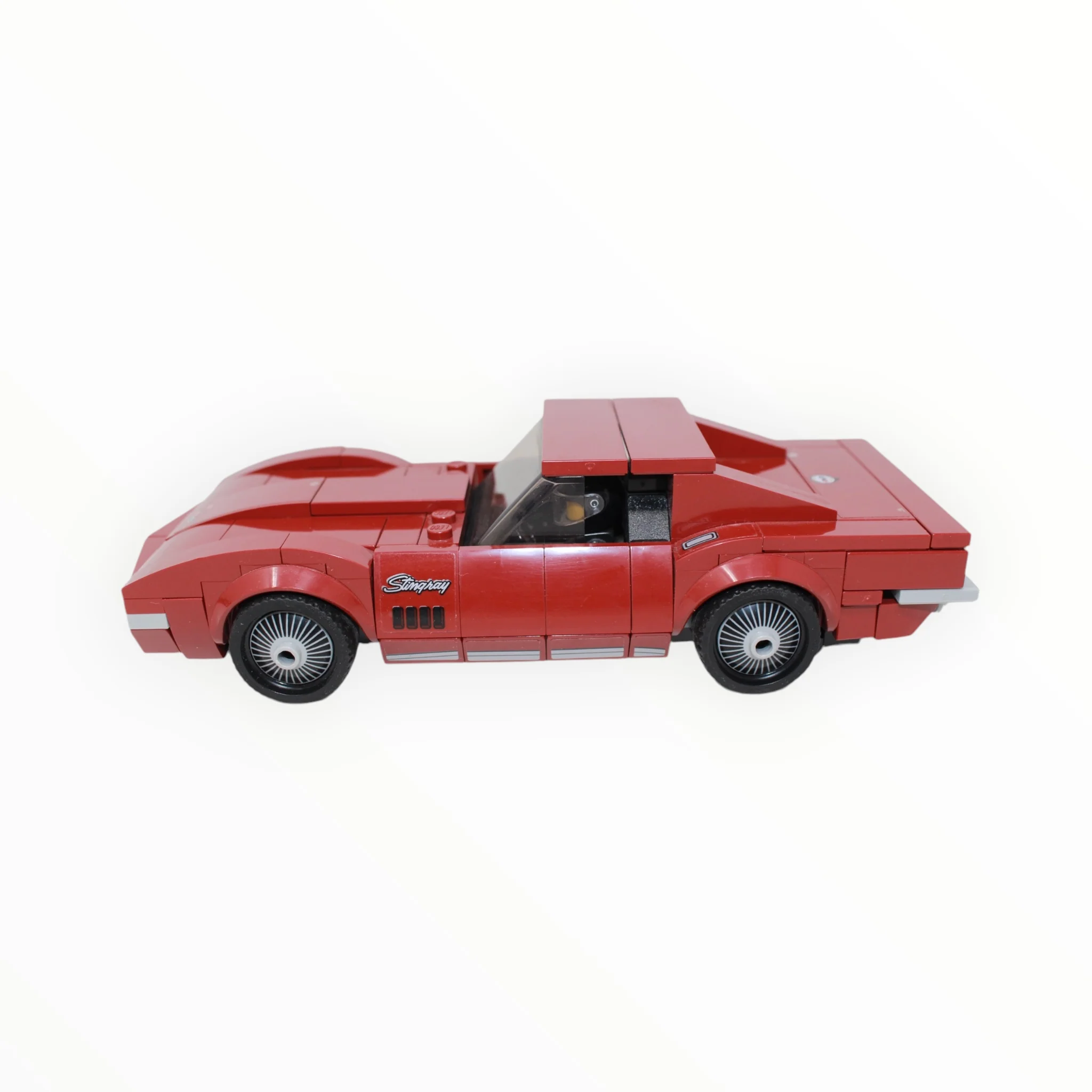 Used Set 76903 Speed Champions Chevrolet Corvette C8.R Race Car and 1969 Chevrolet Corvette - Image 3