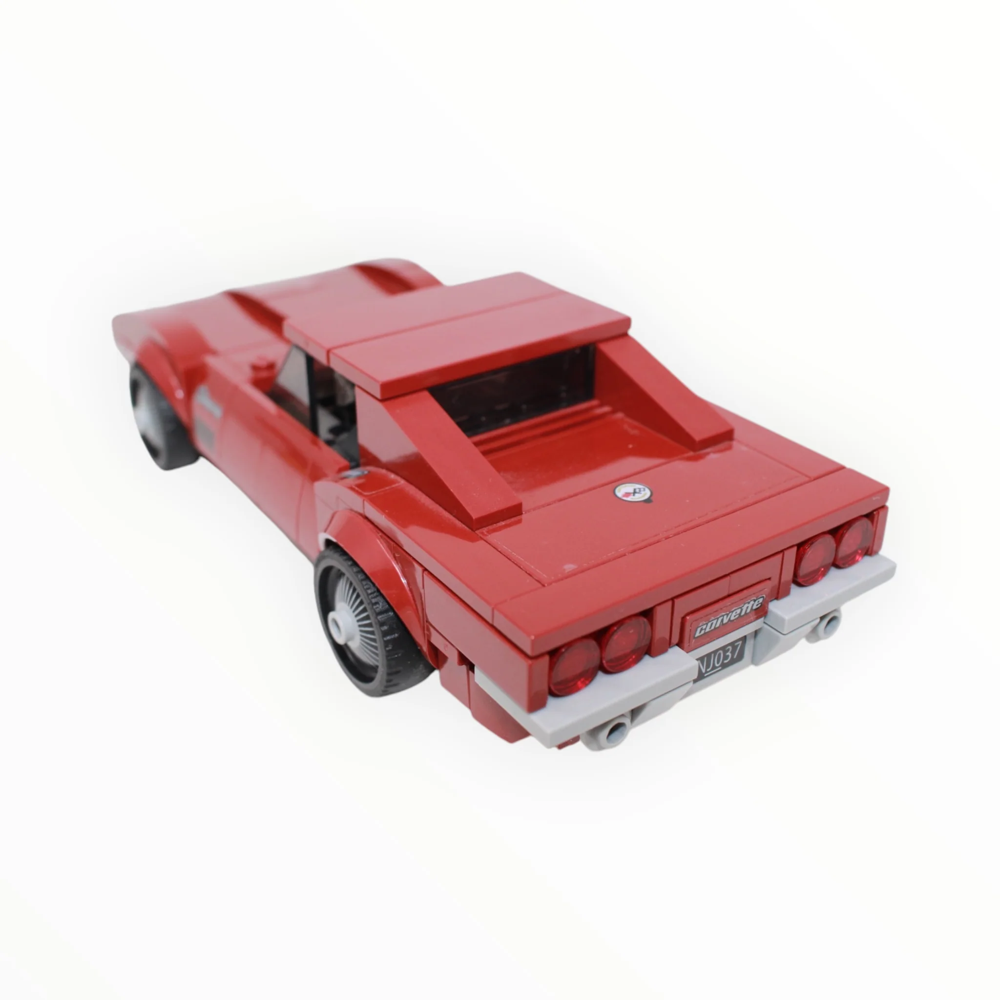 Used Set 76903 Speed Champions Chevrolet Corvette C8.R Race Car and 1969 Chevrolet Corvette - Image 4