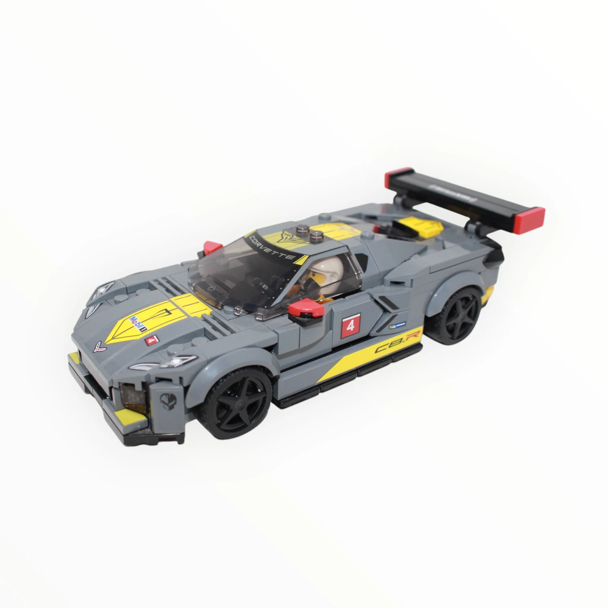 Used Set 76903 Speed Champions Chevrolet Corvette C8.R Race Car and 1969 Chevrolet Corvette - Image 5