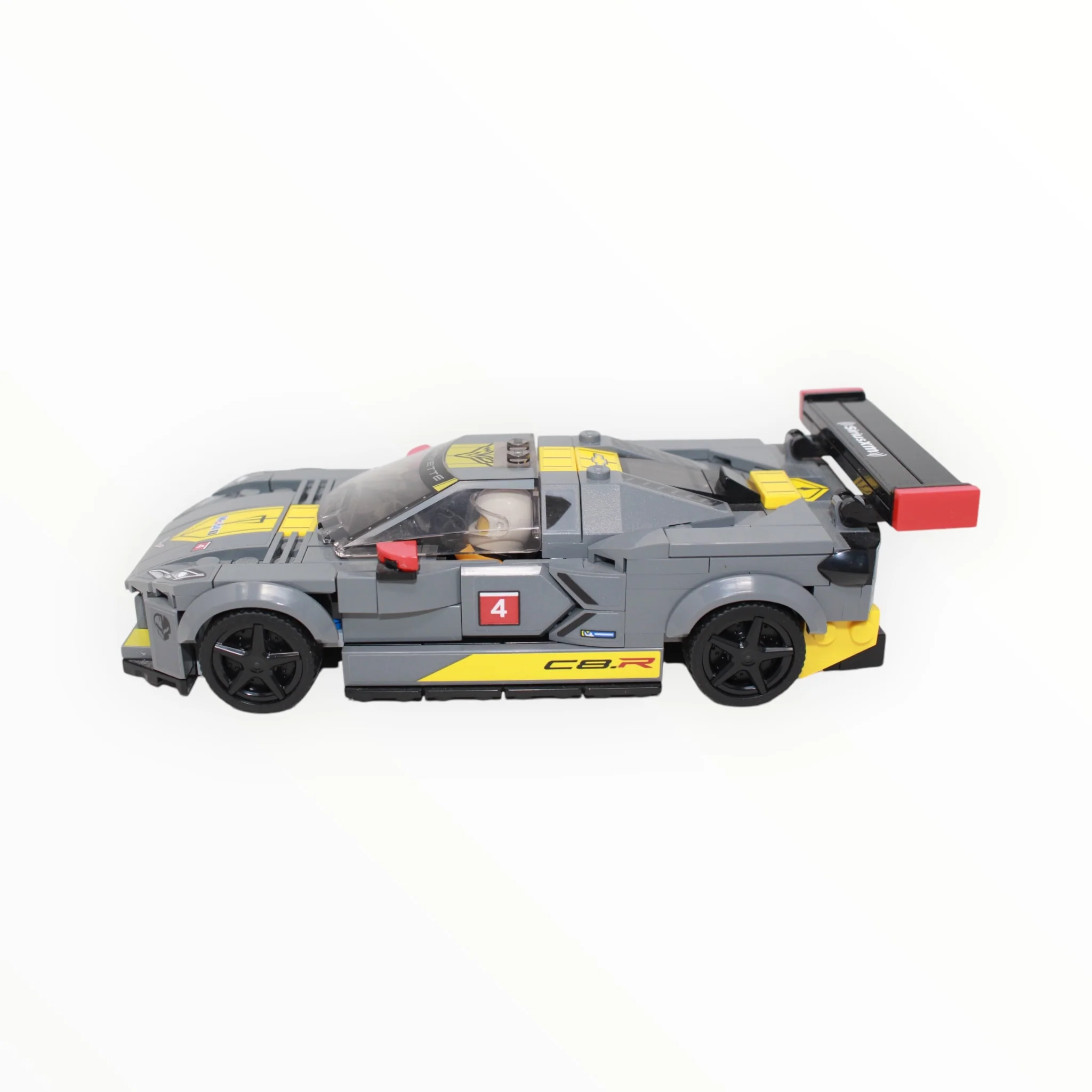 Used Set 76903 Speed Champions Chevrolet Corvette C8.R Race Car and 1969 Chevrolet Corvette - Image 6