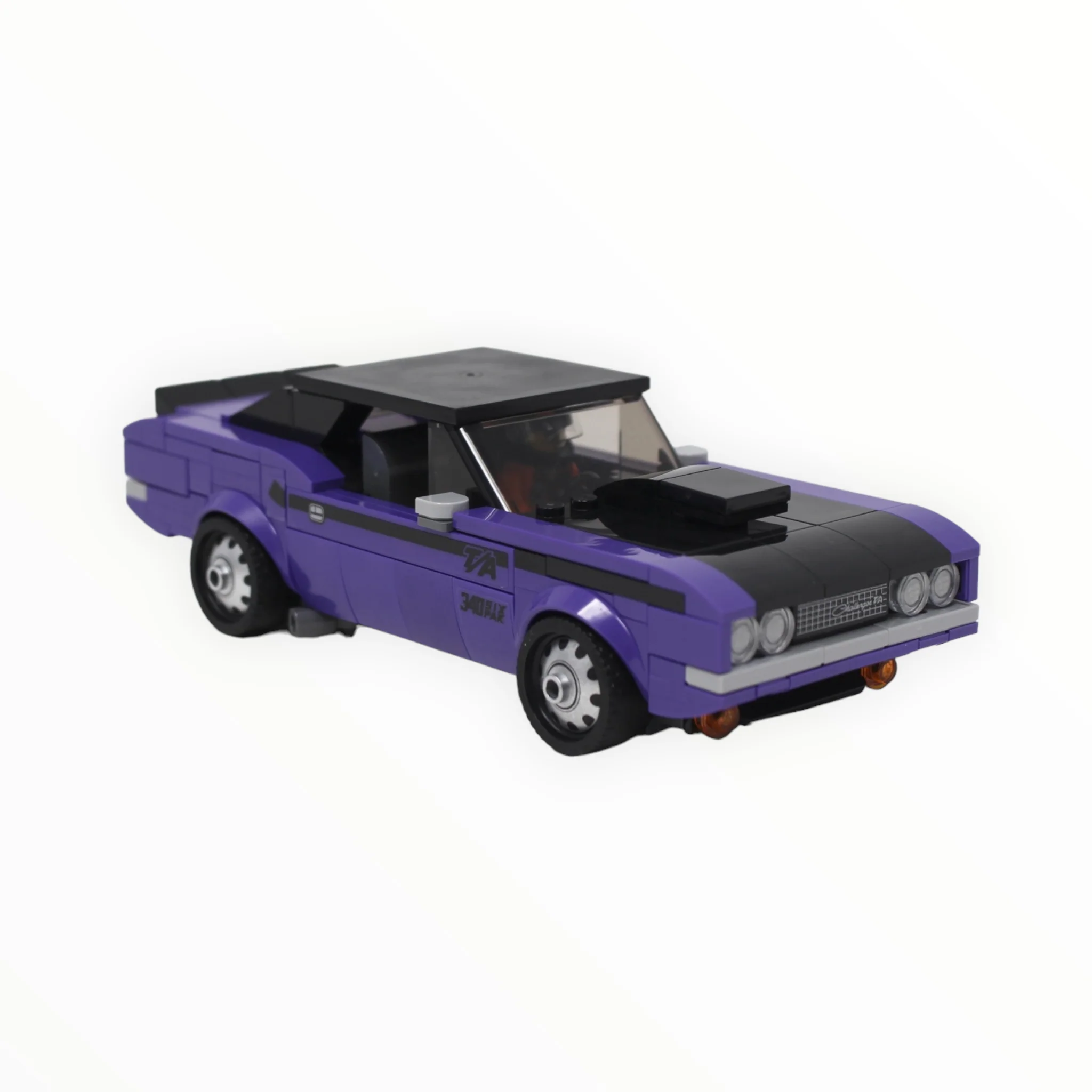 Used Set 76904 Speed Champions Mopar Dodge//SRT Top Fuel Dragster and 1970 Dodge Challenger T/A - Image 2