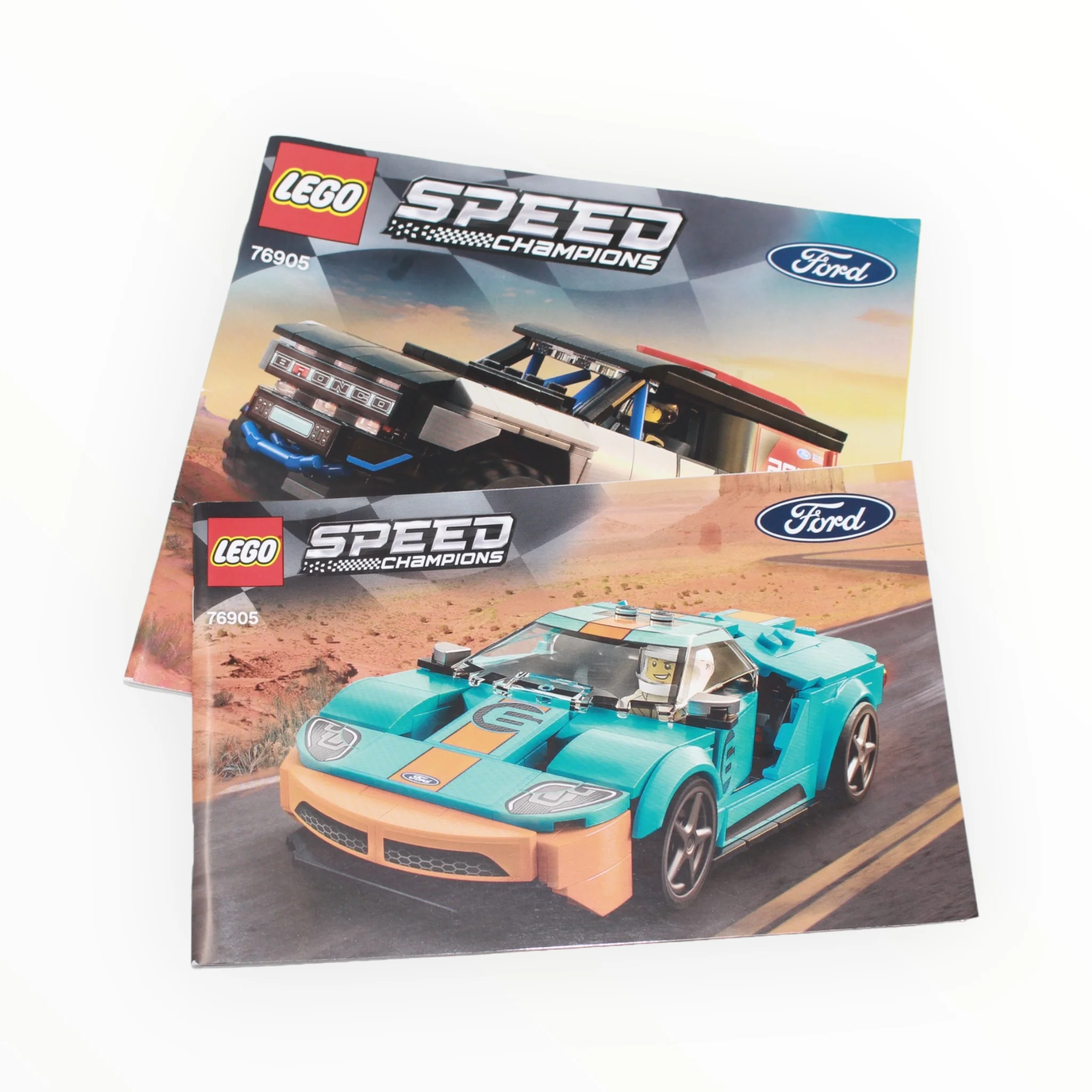 Used Set 76905 Speed Champions Ford GT Heritage Edition & Bronco R - Image 9